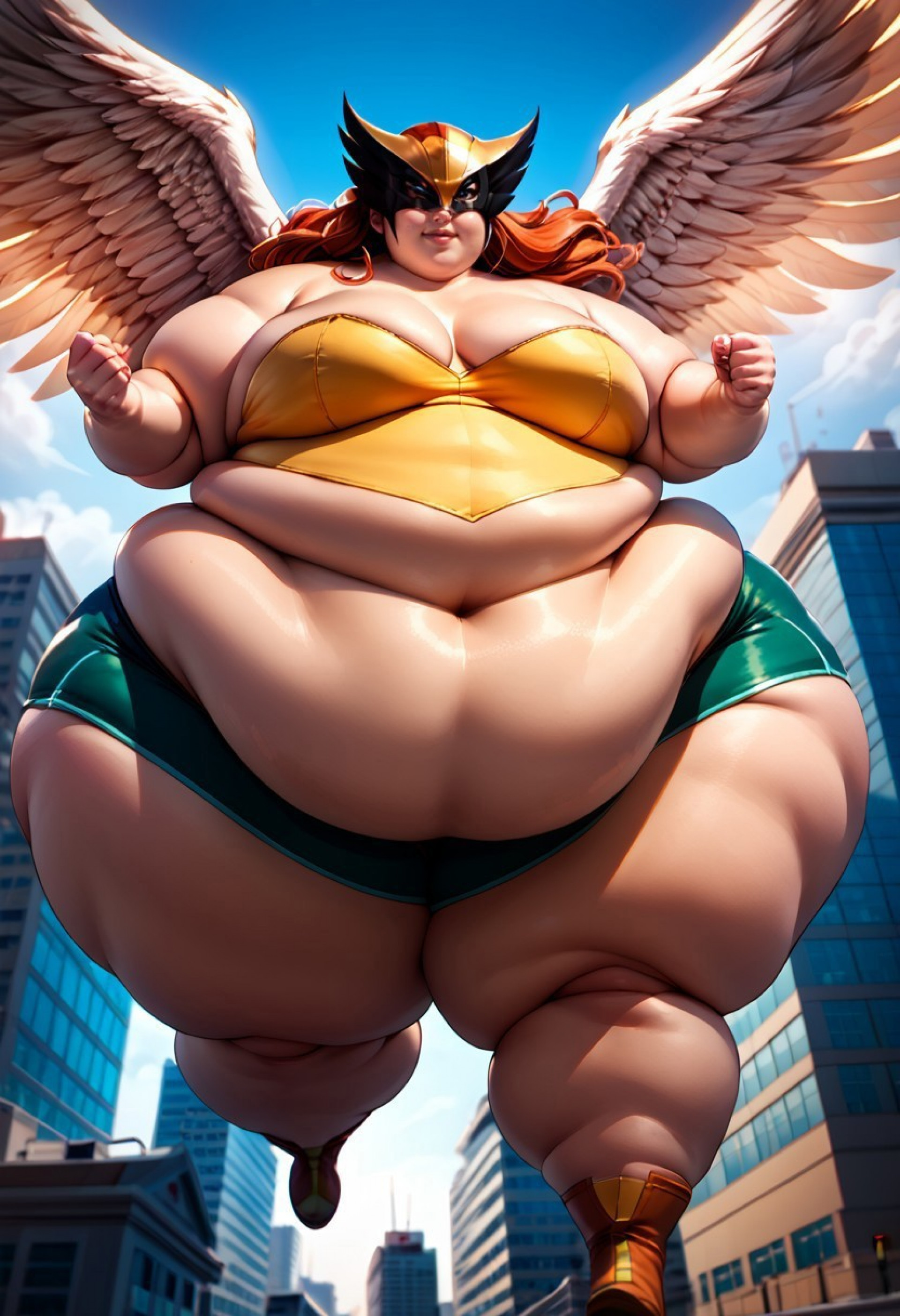 Баба-Ястреб на улицах