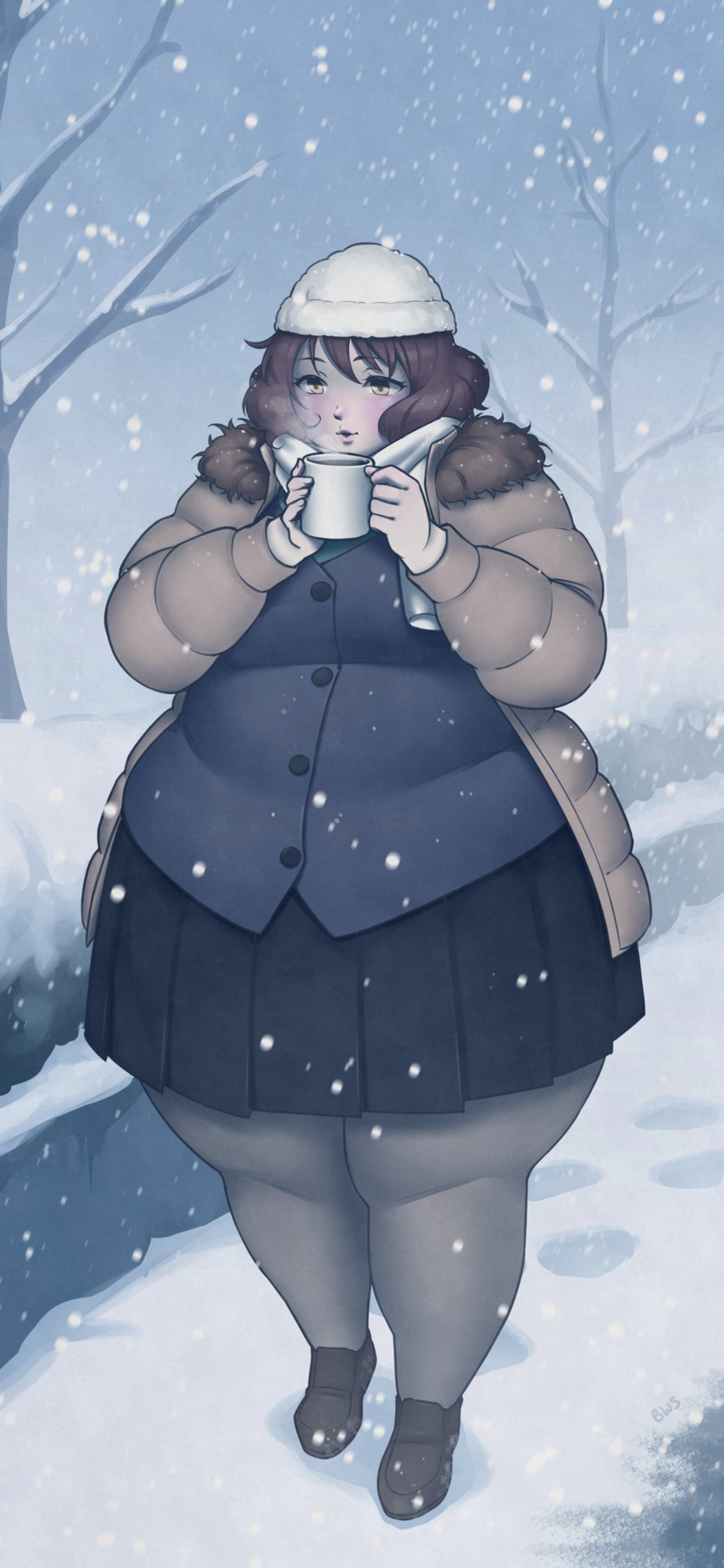 Кумико и горячая какава