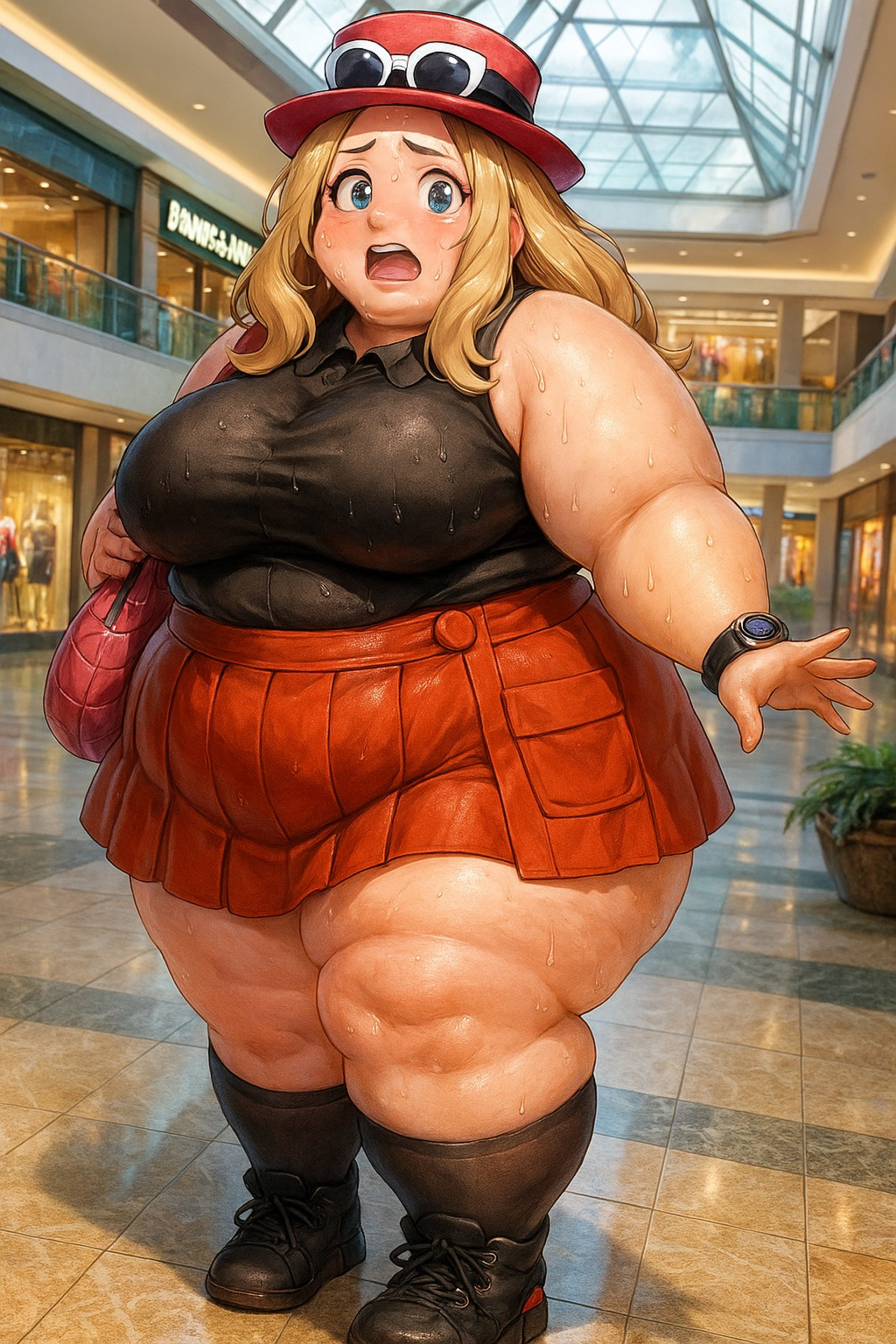 Серена в универмаге