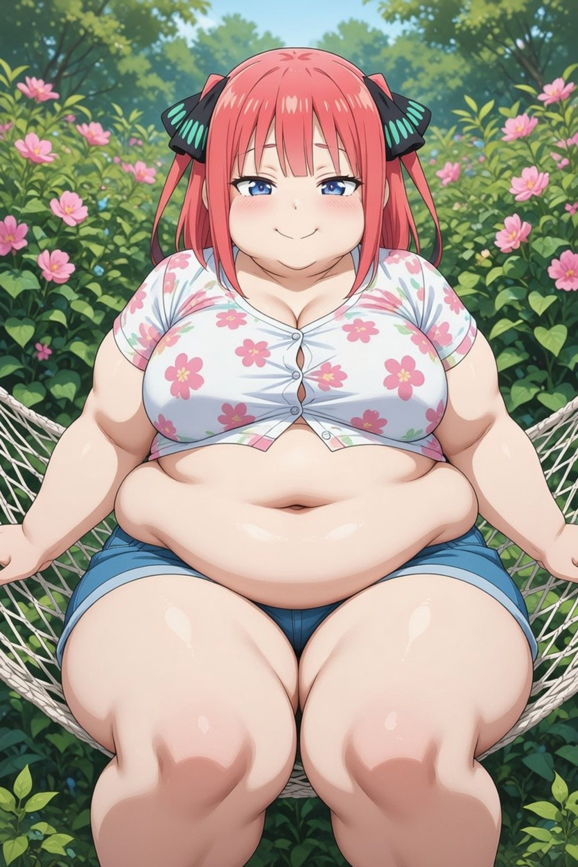 Нино в гамаке