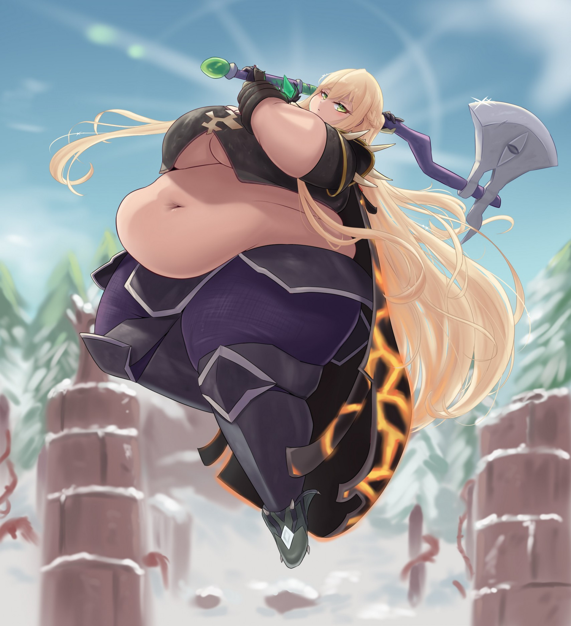 Уцуро и секира Расчленителя Душ