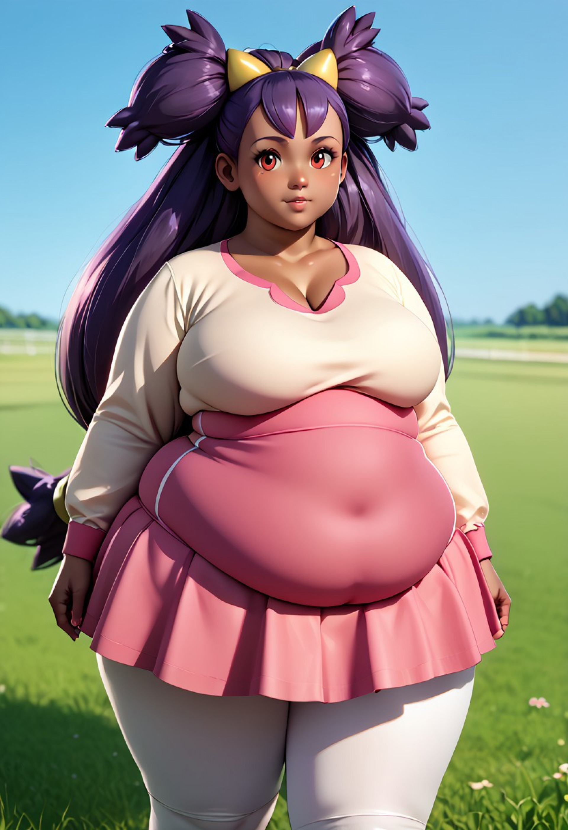 Ирис на поле