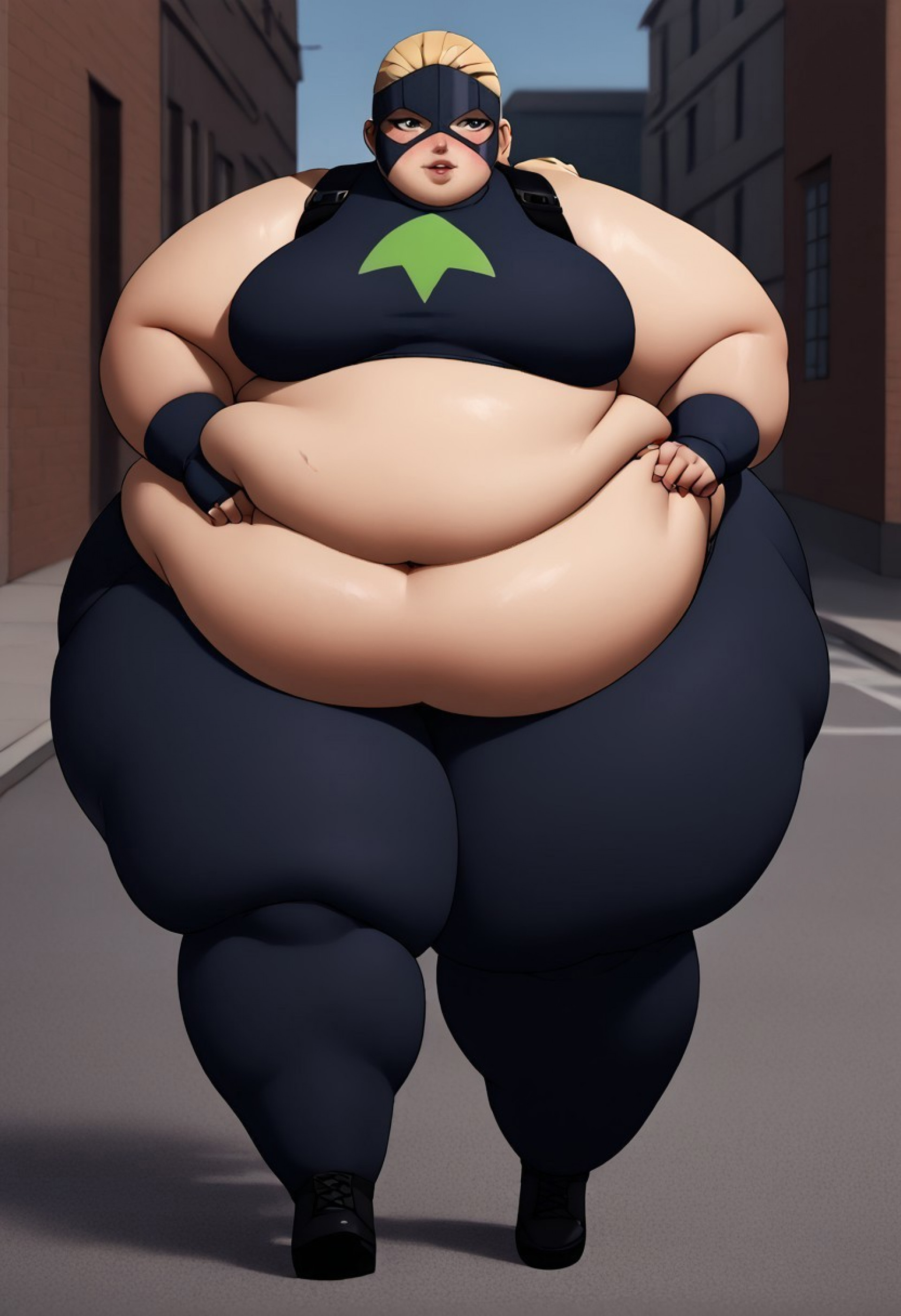 Тигрица на выгуле