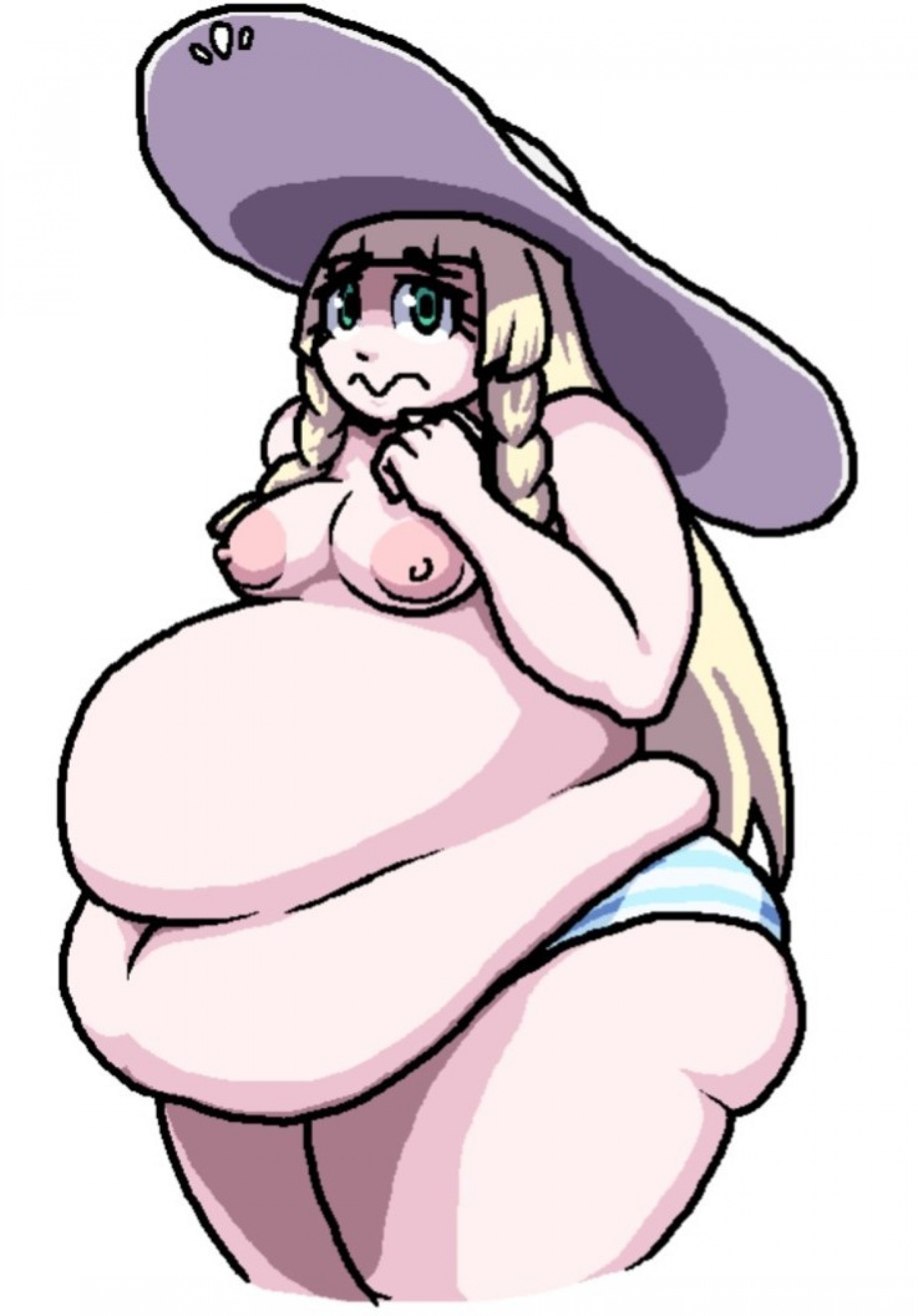 Лилли - пухляшка в шляпе