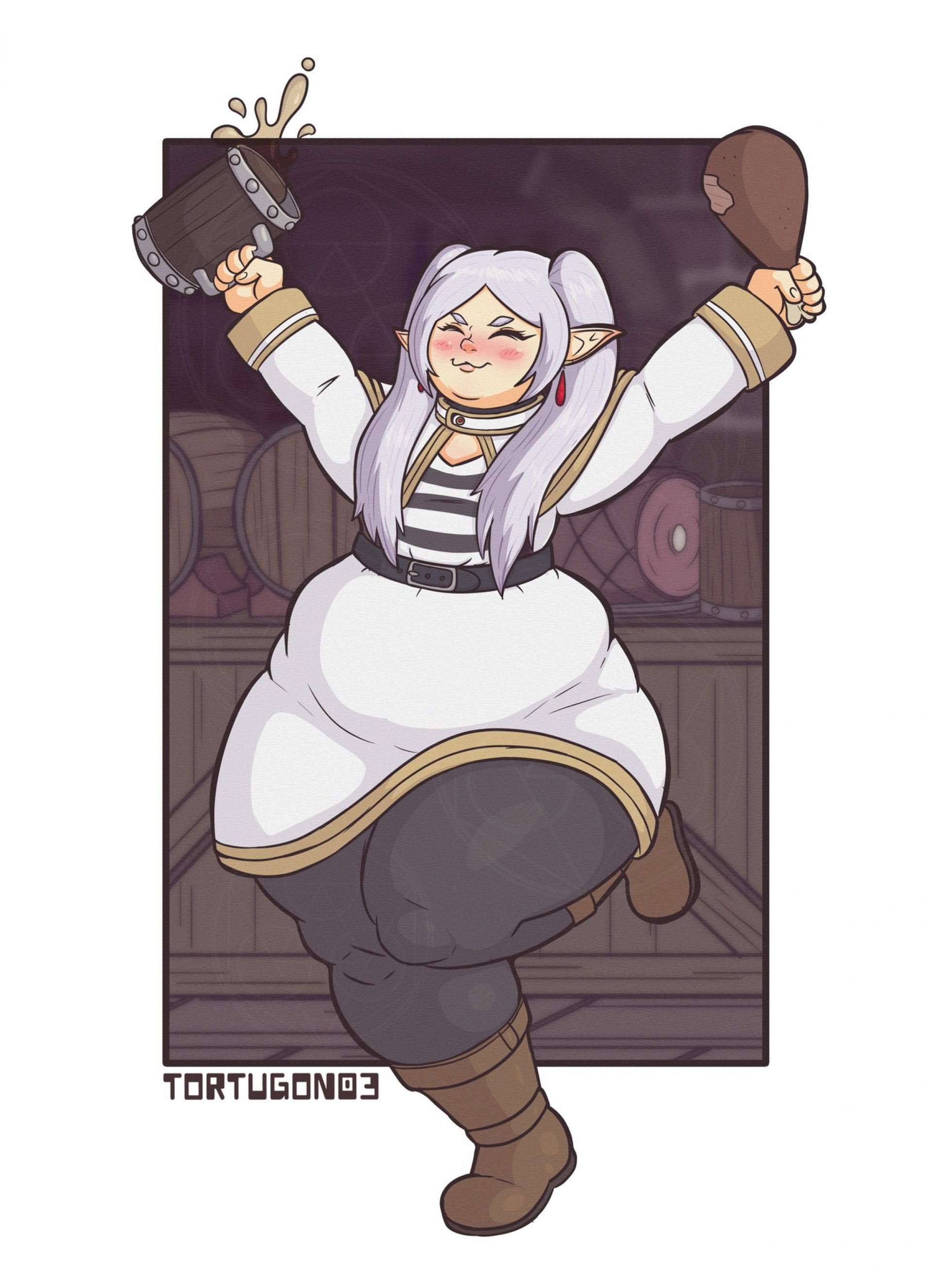 Фриерен - пышка в баре