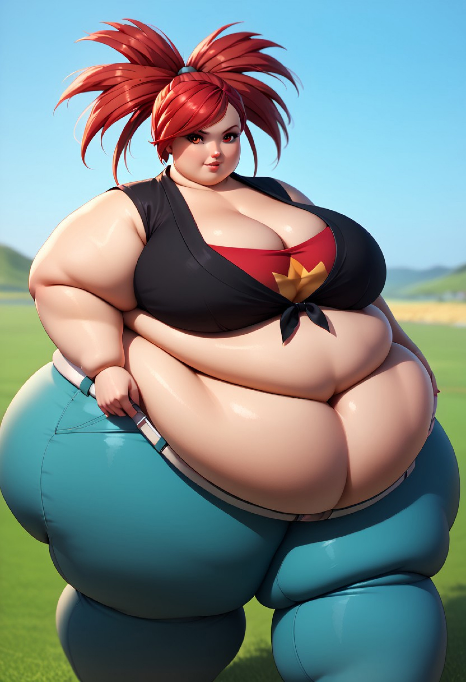 Фланнери в поле