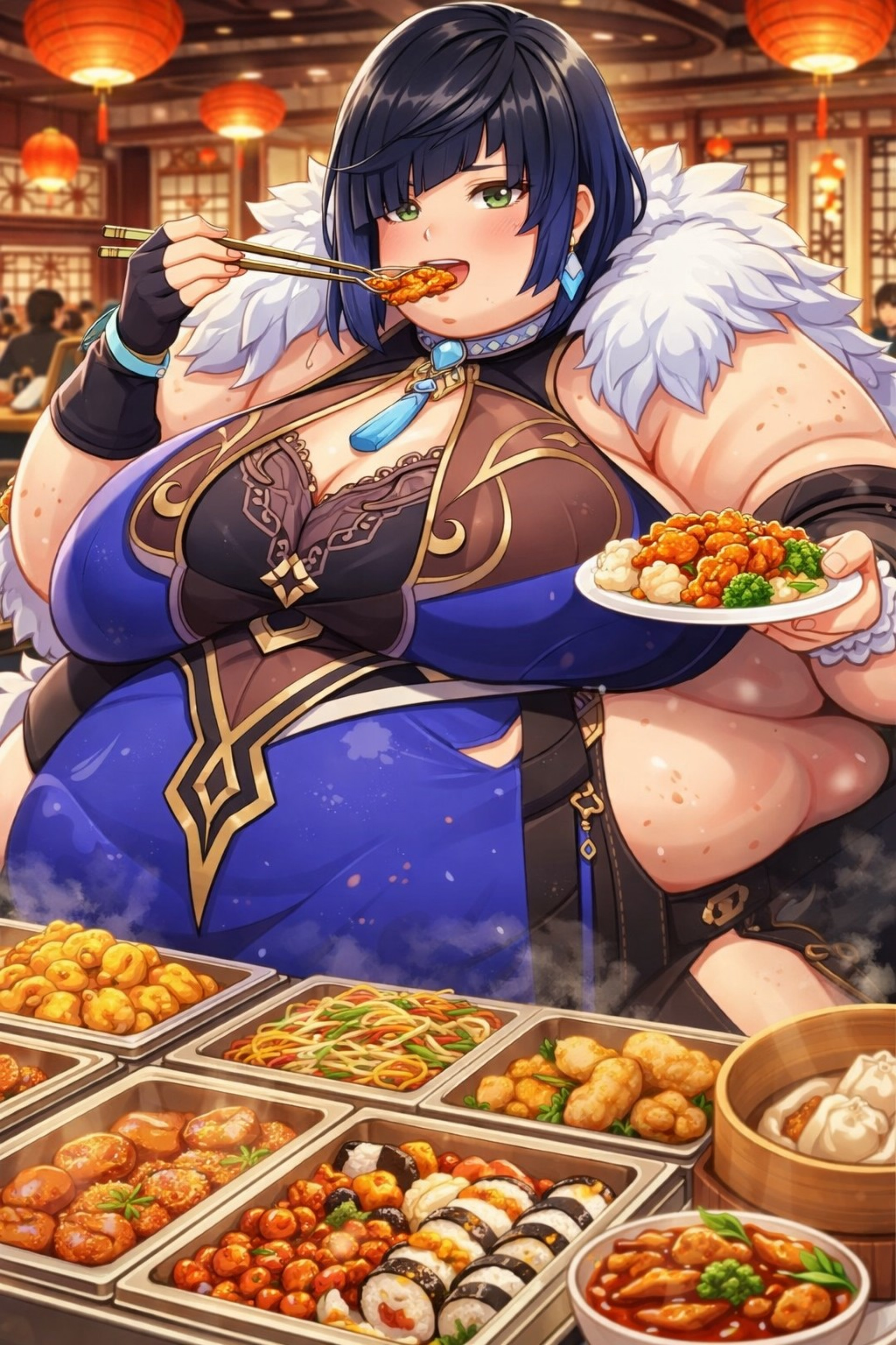 Йелан и шведский стол