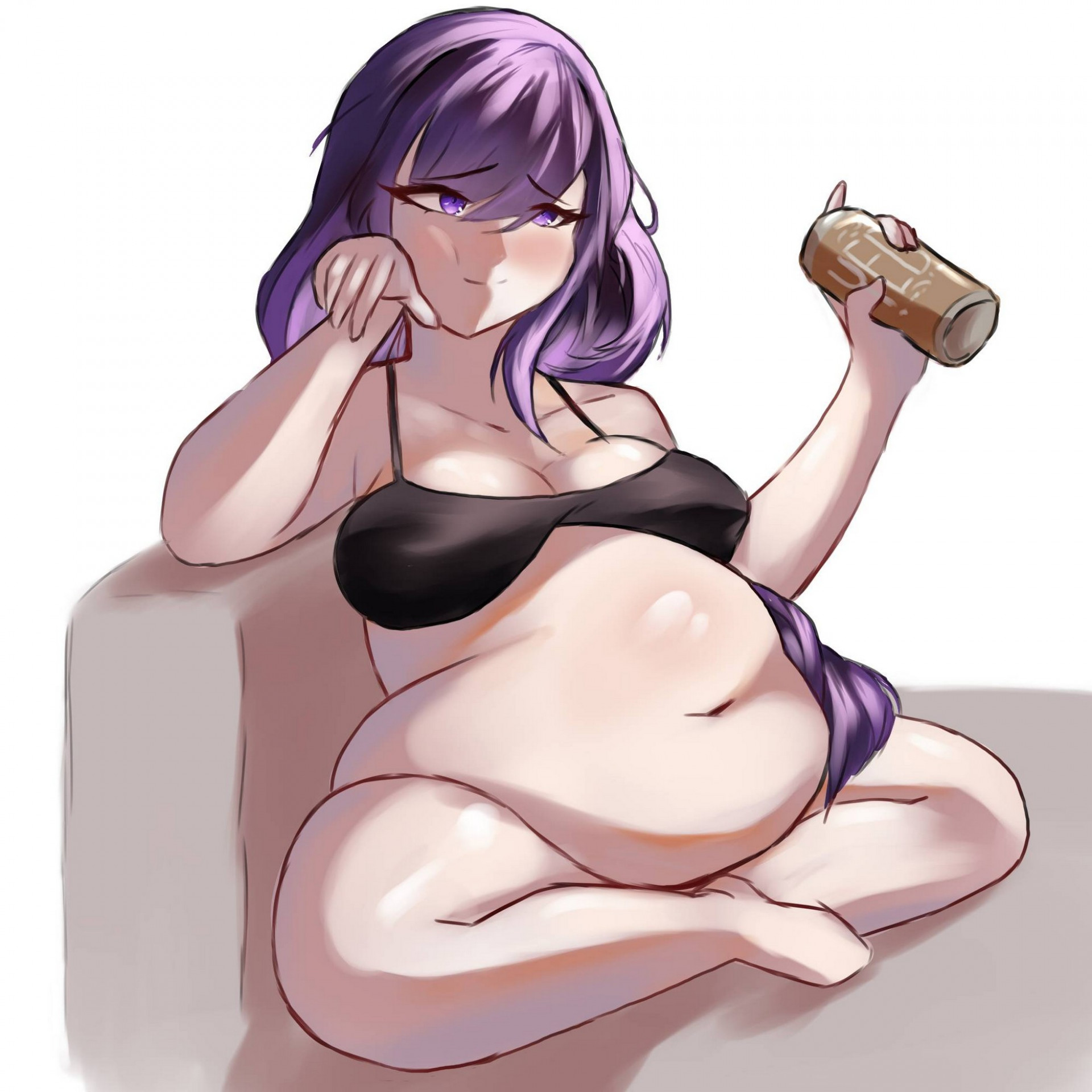 Эй и пивной животик