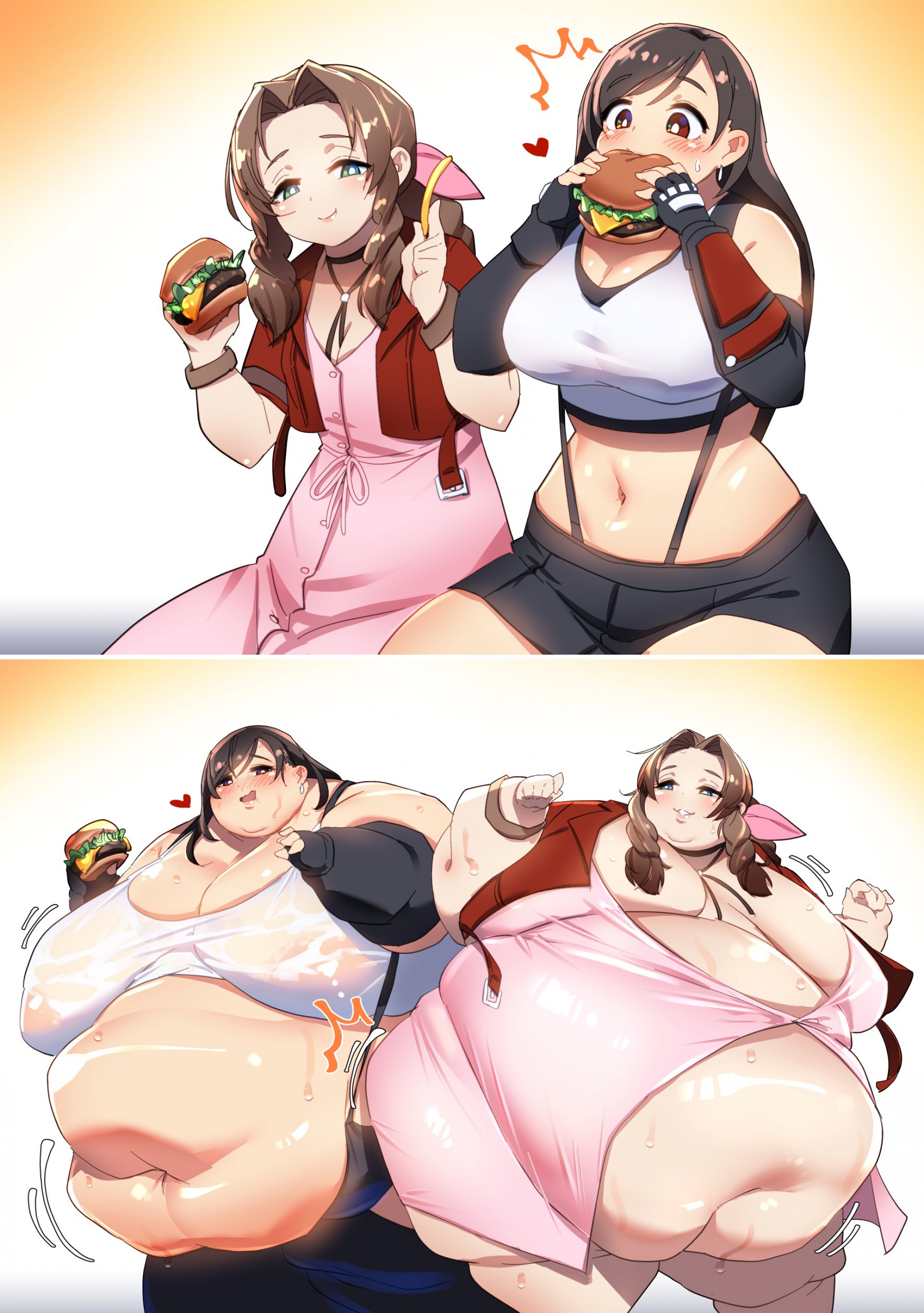 Аэрит и Тифа - будущее, построенное на бургерах