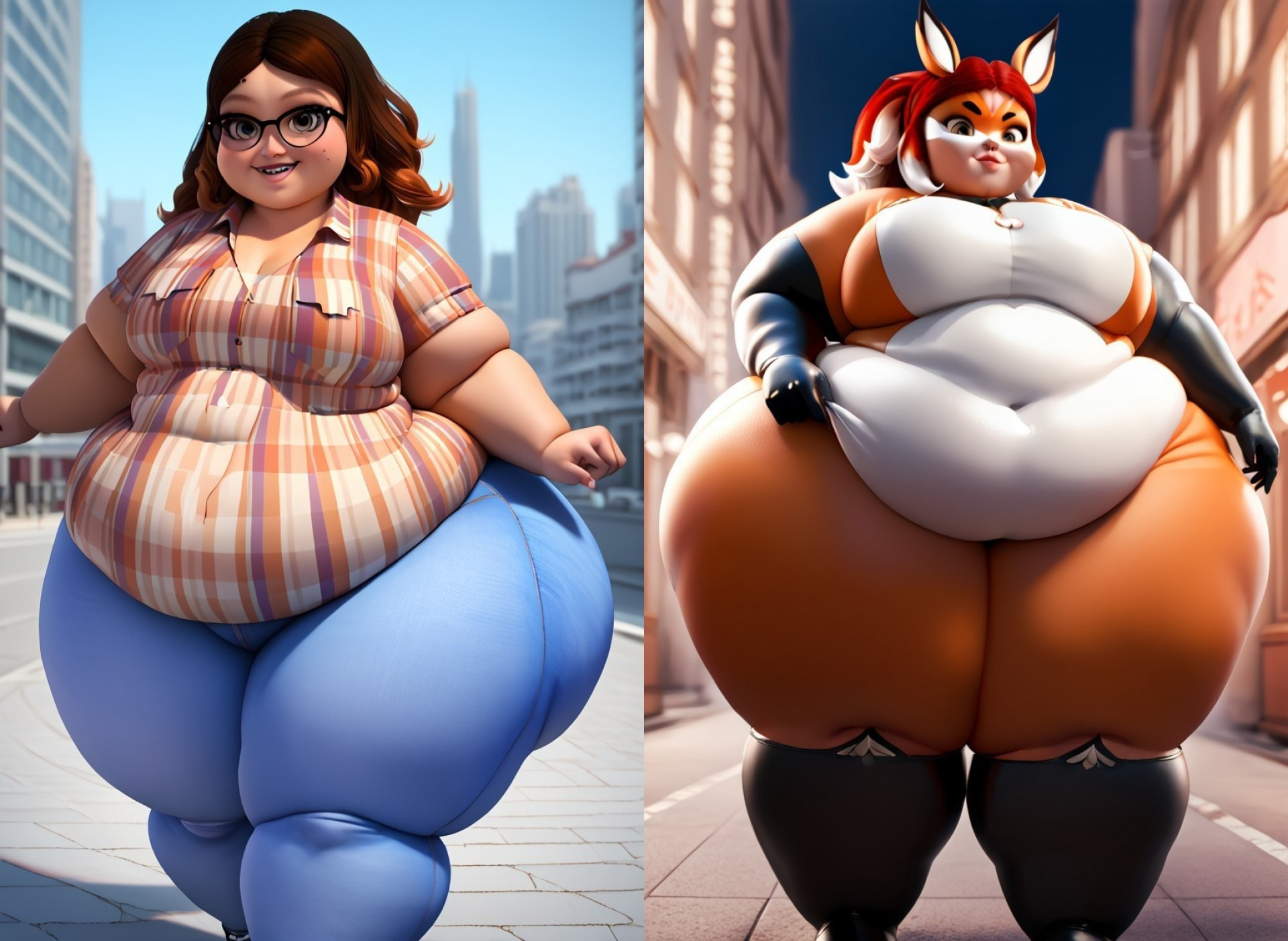 Аля и ее амплуа на улицах Парижа