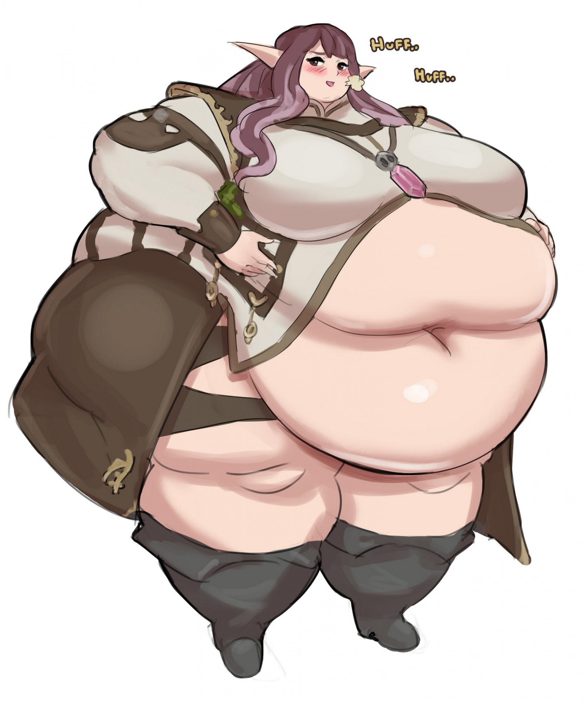 Элезен - в броне из сала