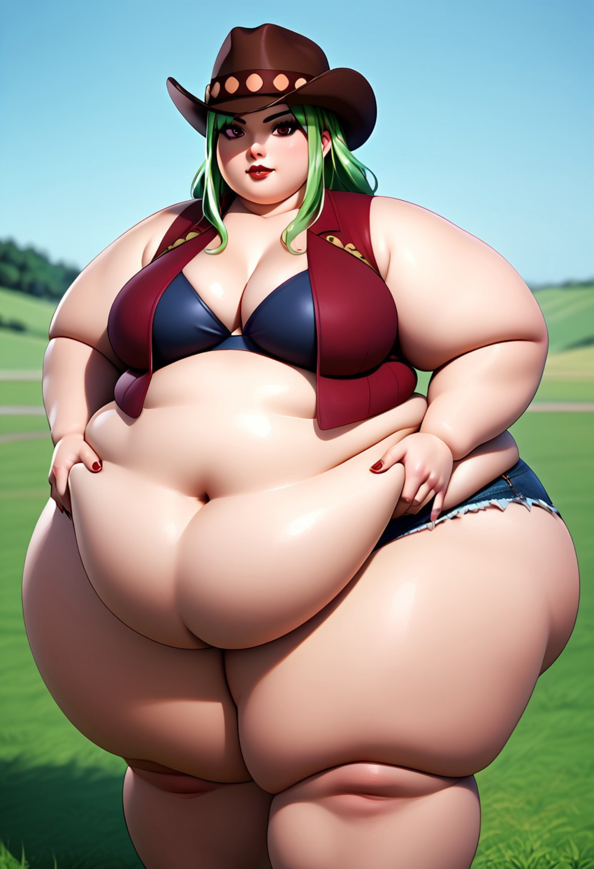 Биска в поле