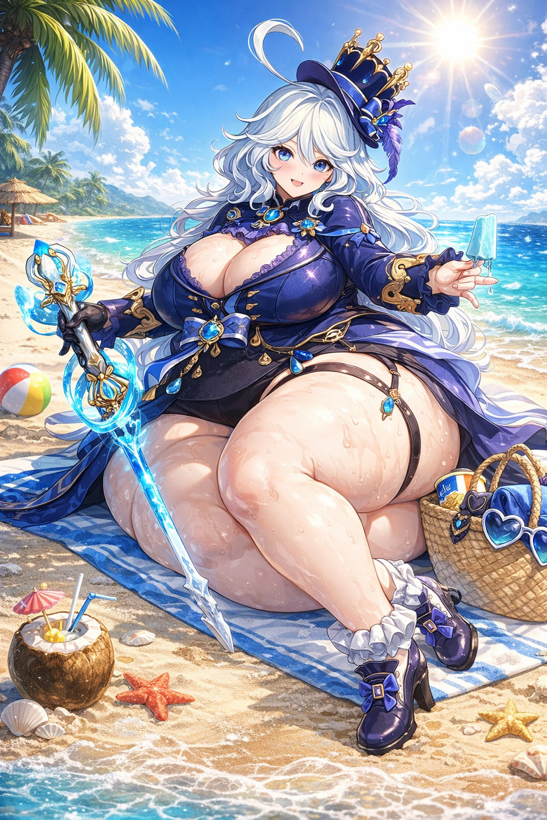 Фурина на взморье