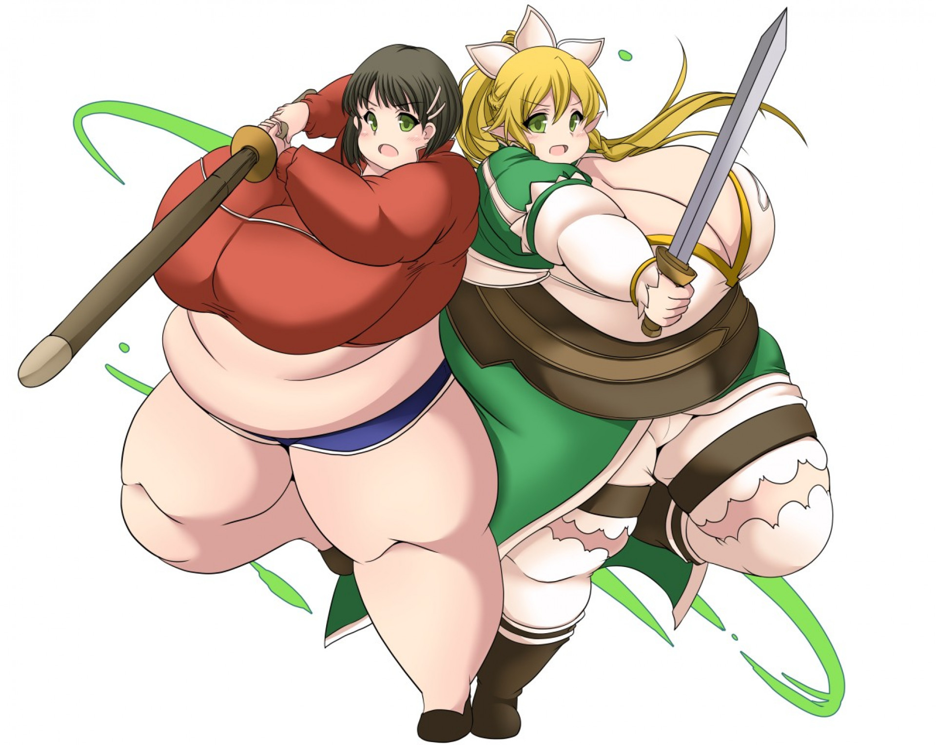 Сугуха и Лифа - парный поединок