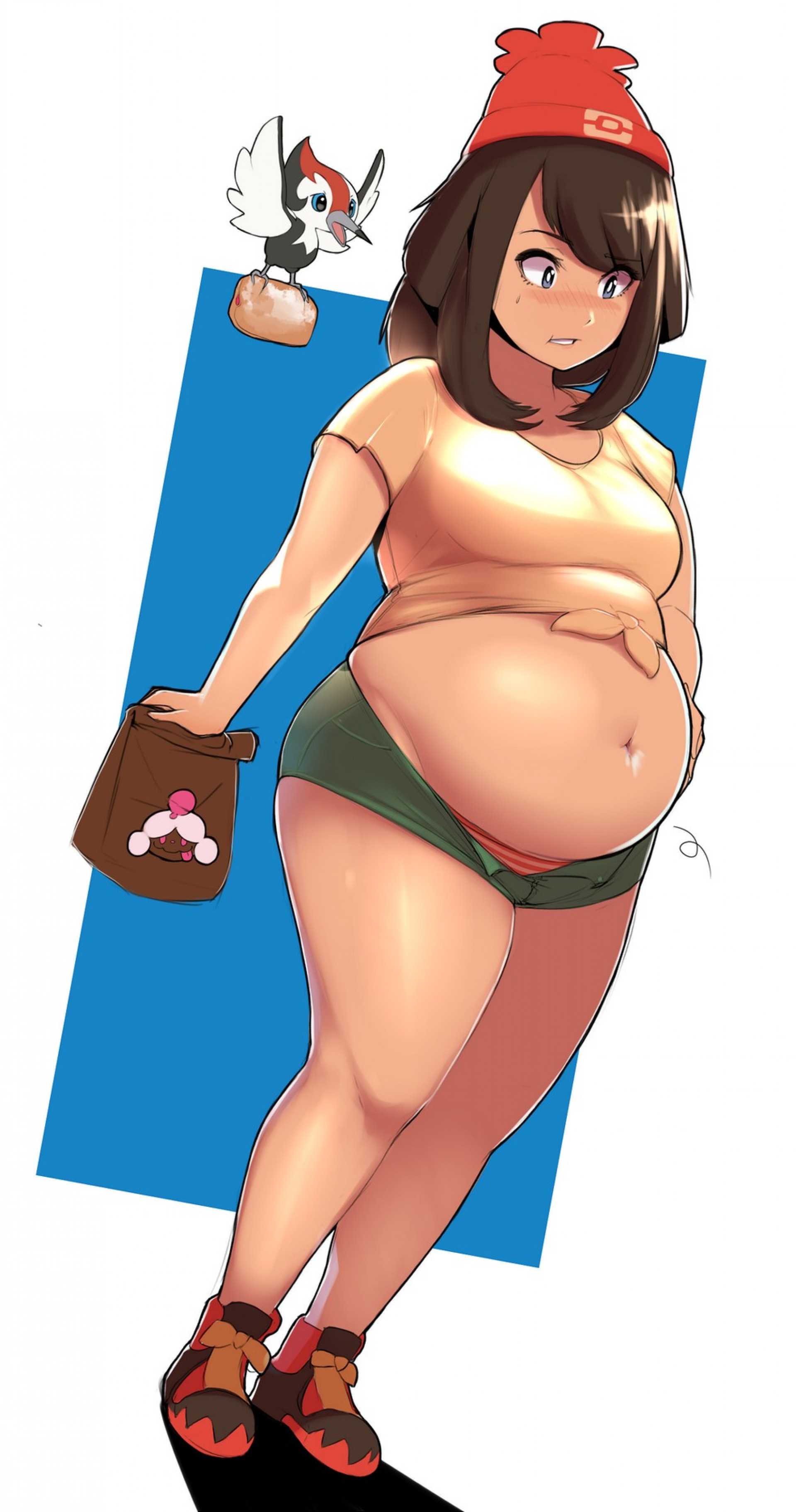 Селена и пакет на подкрепиться