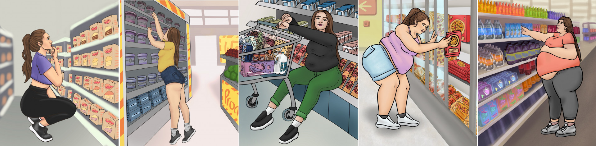 Походы в универмаг