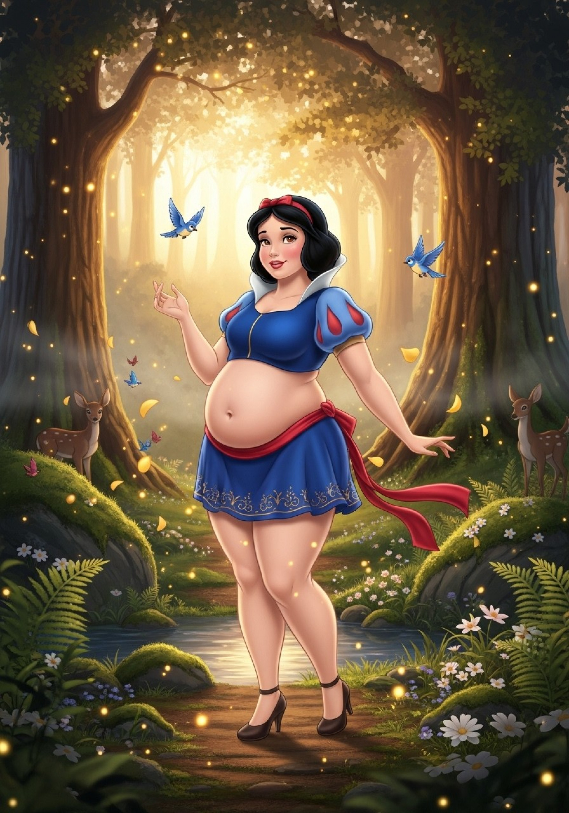 Белоснежка - первый поцелуй, первая сладость