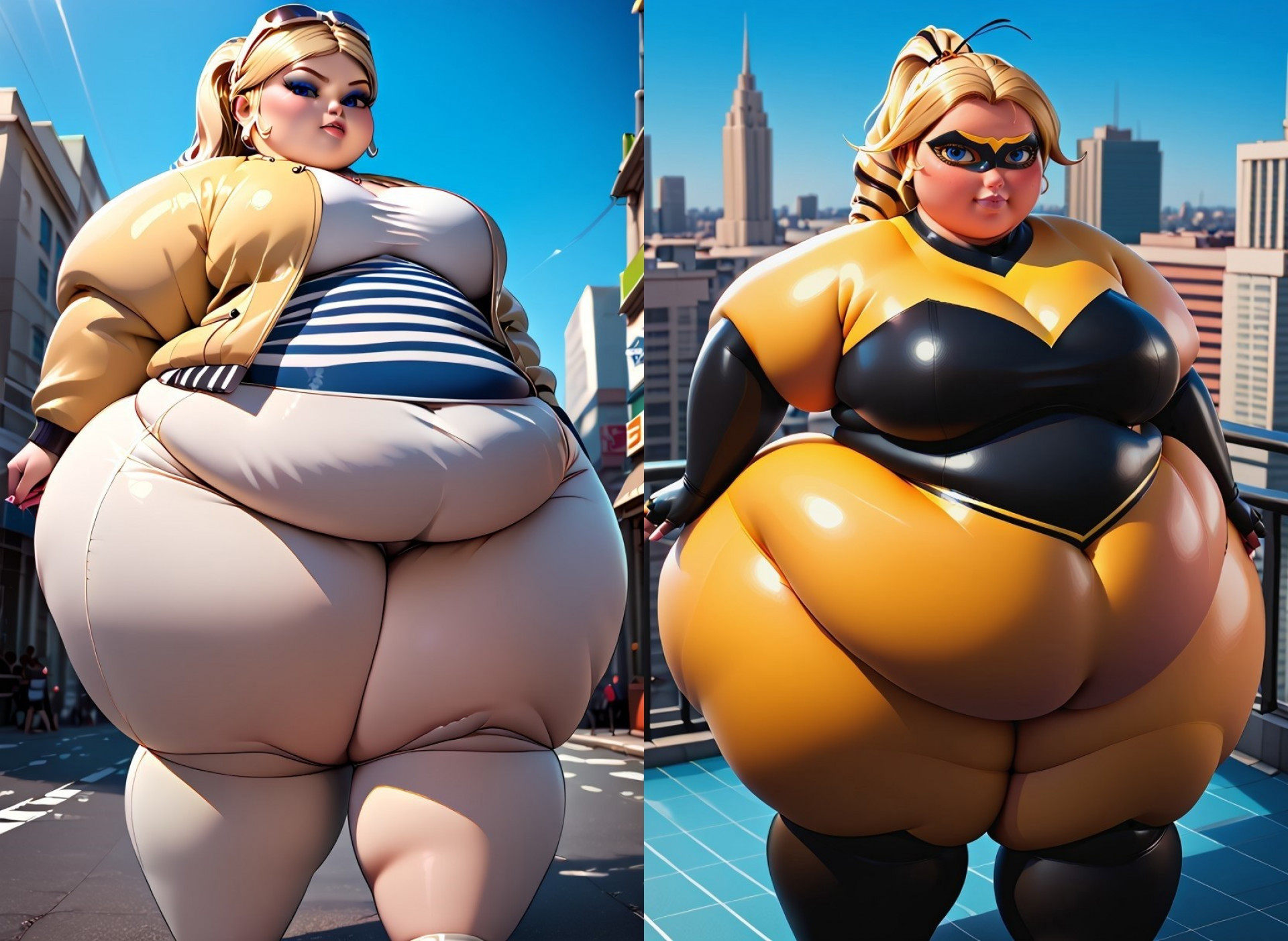 Хлоя и ее амплуа на улицах Парижа