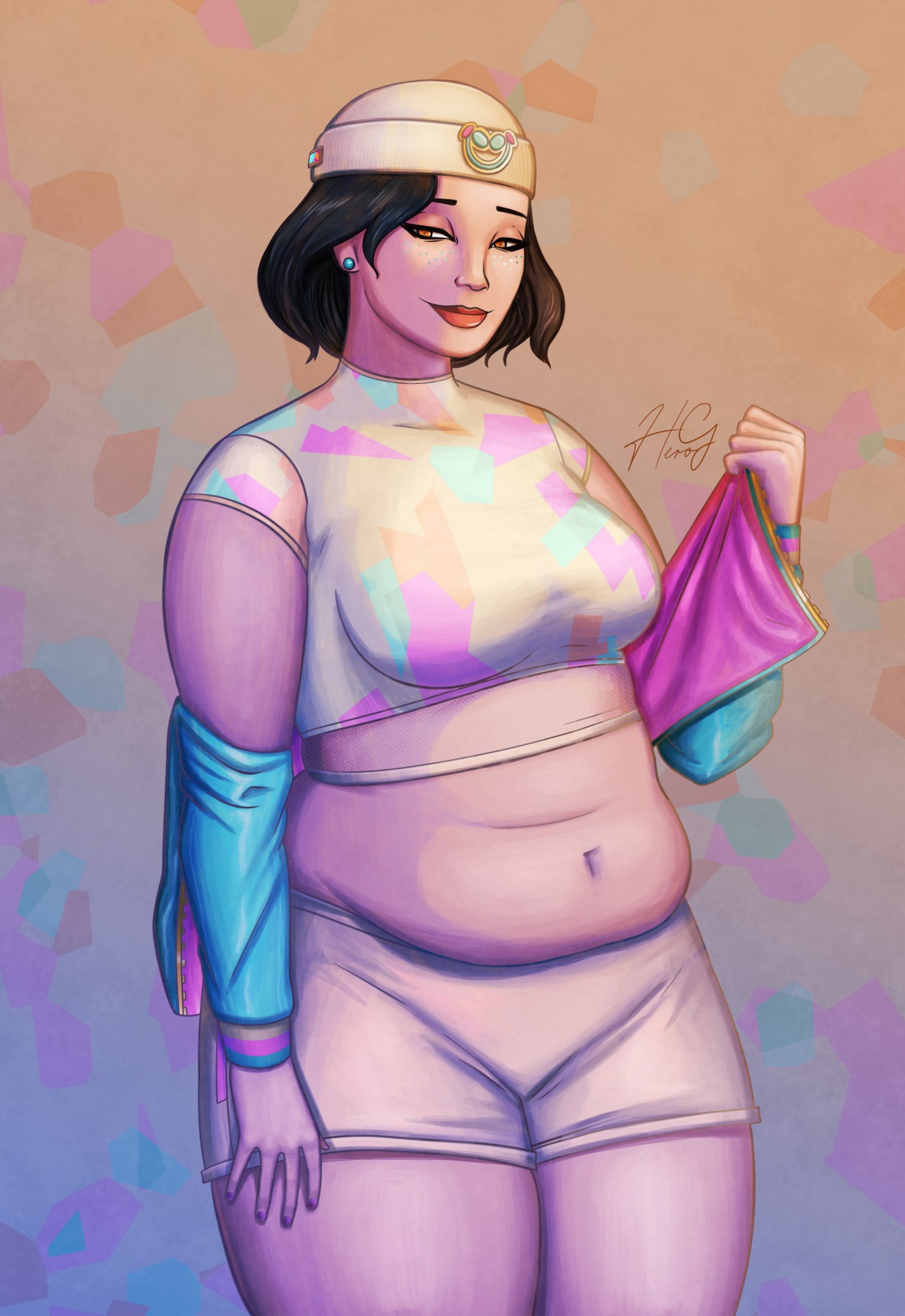 Опал с носовым платком