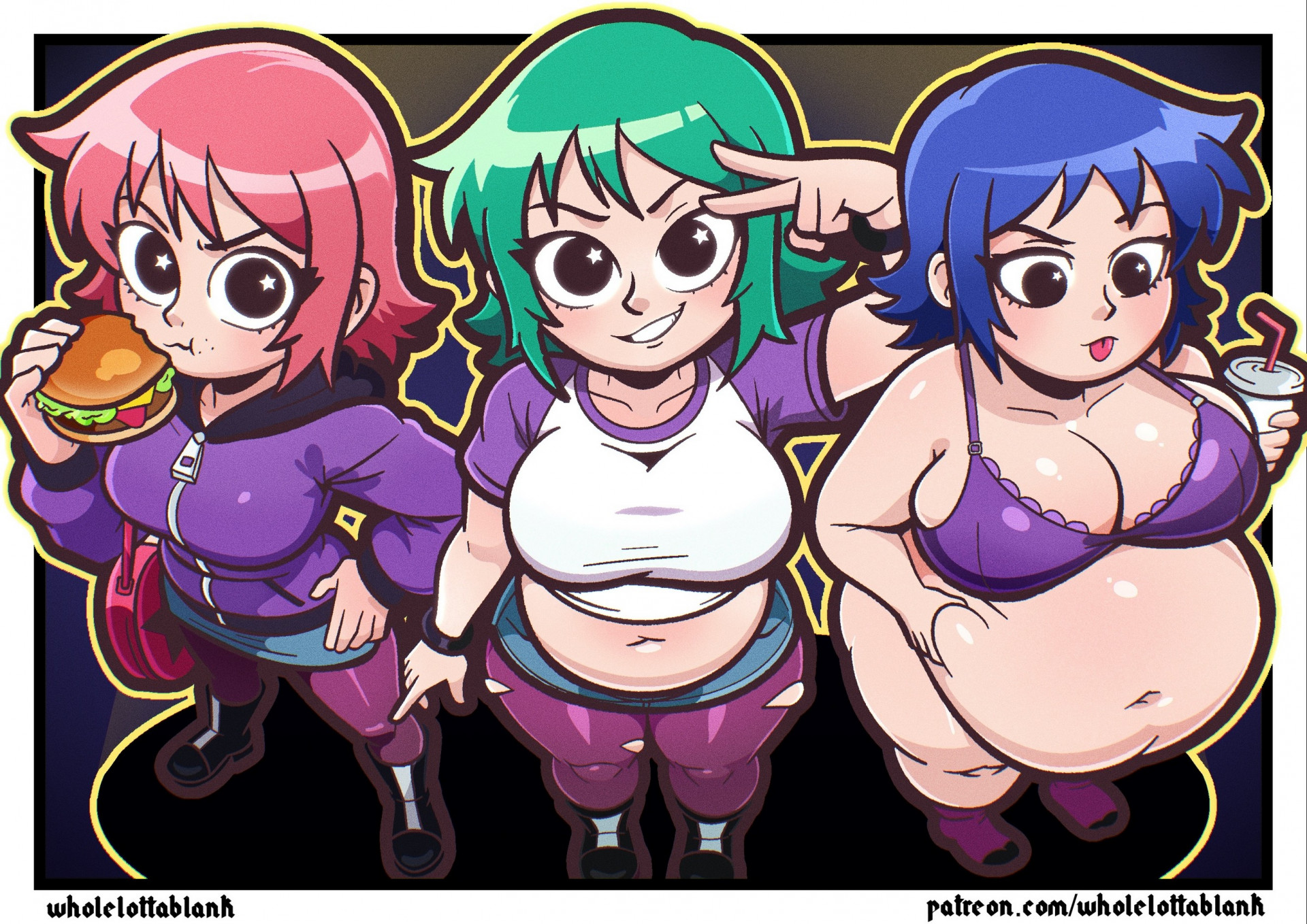 Рамона в РГБ-палитре