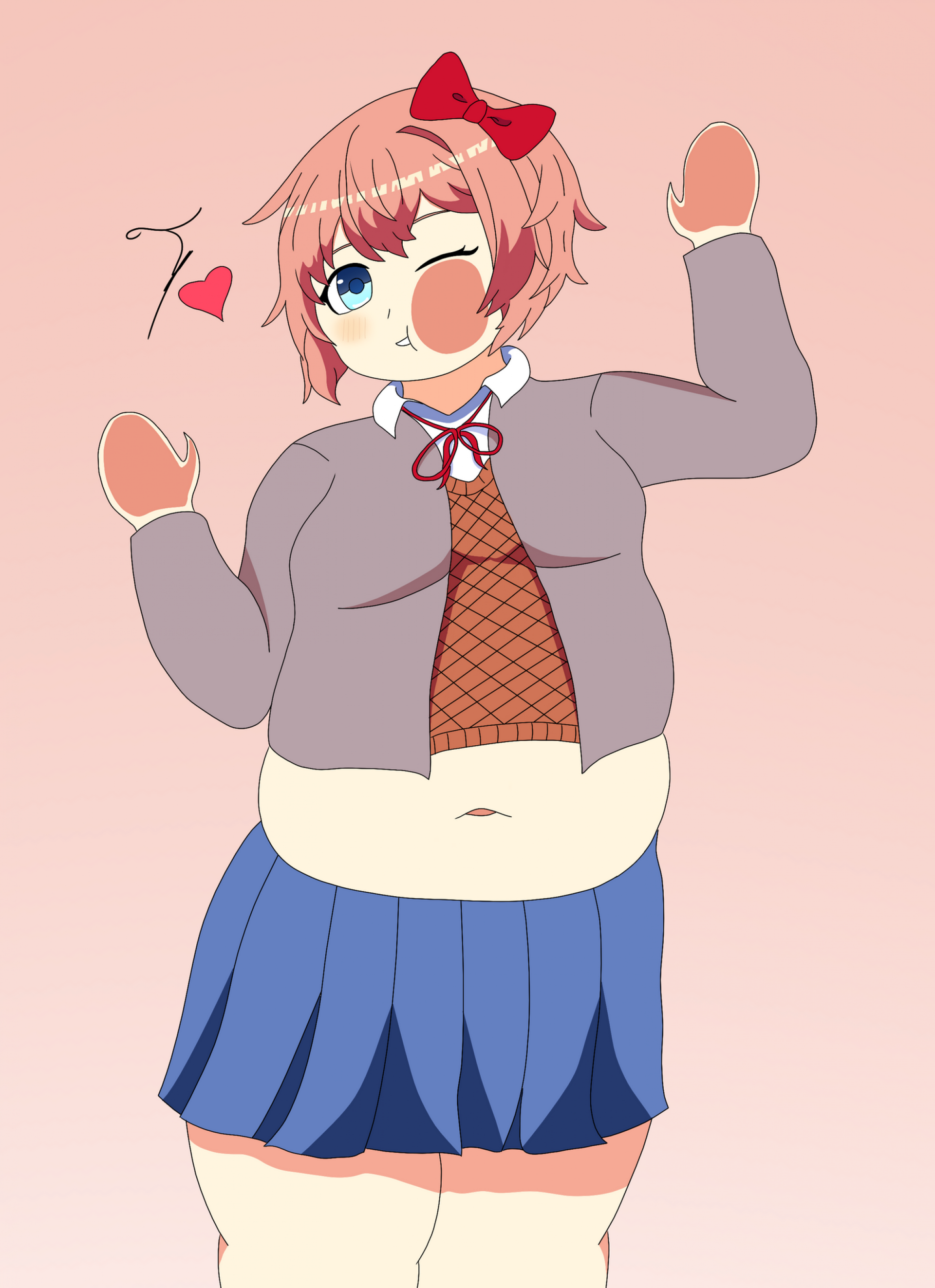 Сайори - пышнотелая