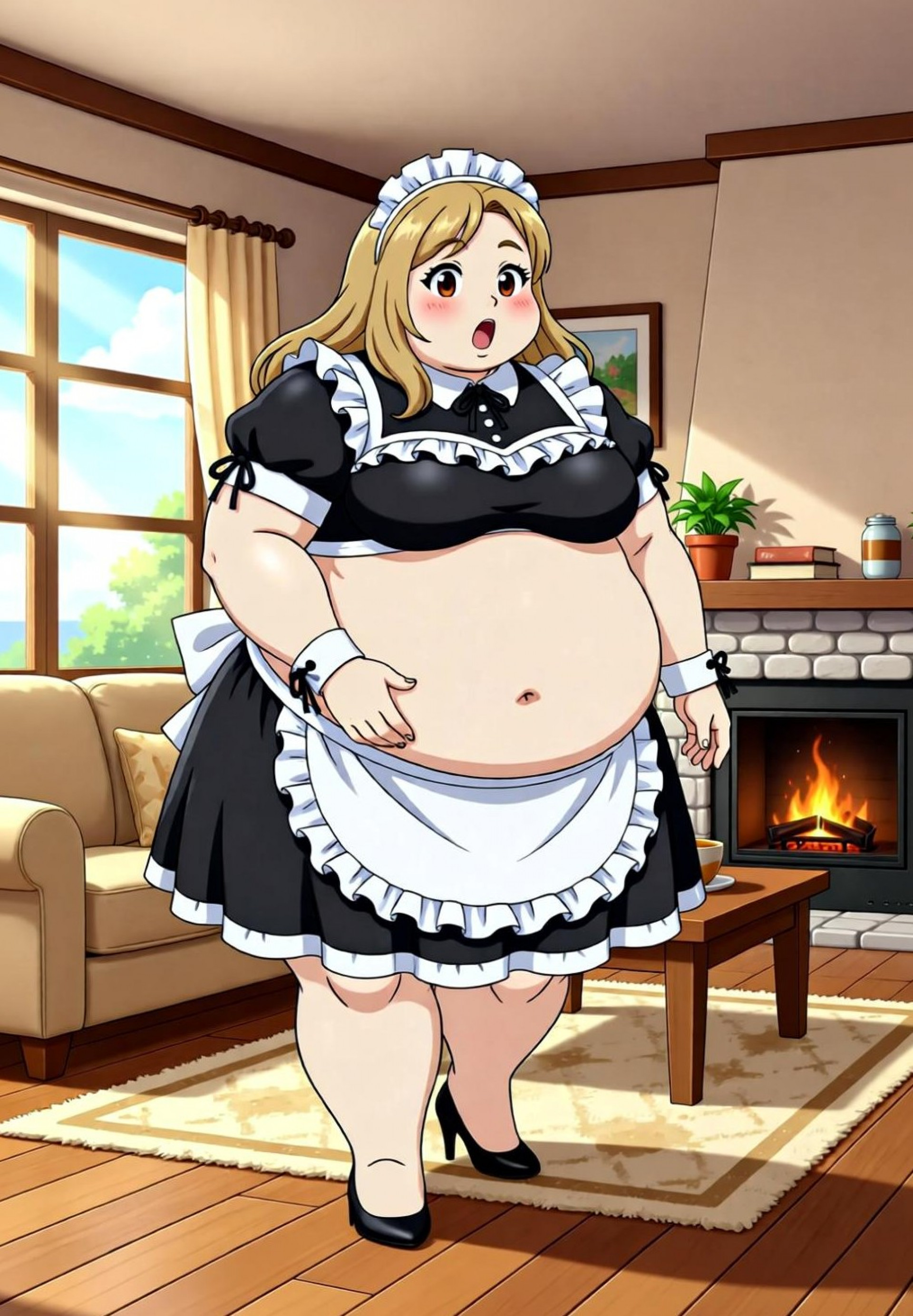 Ролевые игры со служанкой