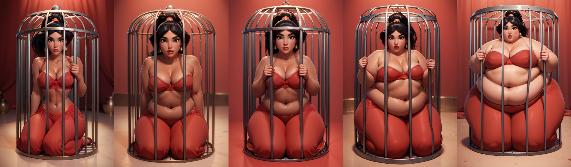 Жасмин в клетке