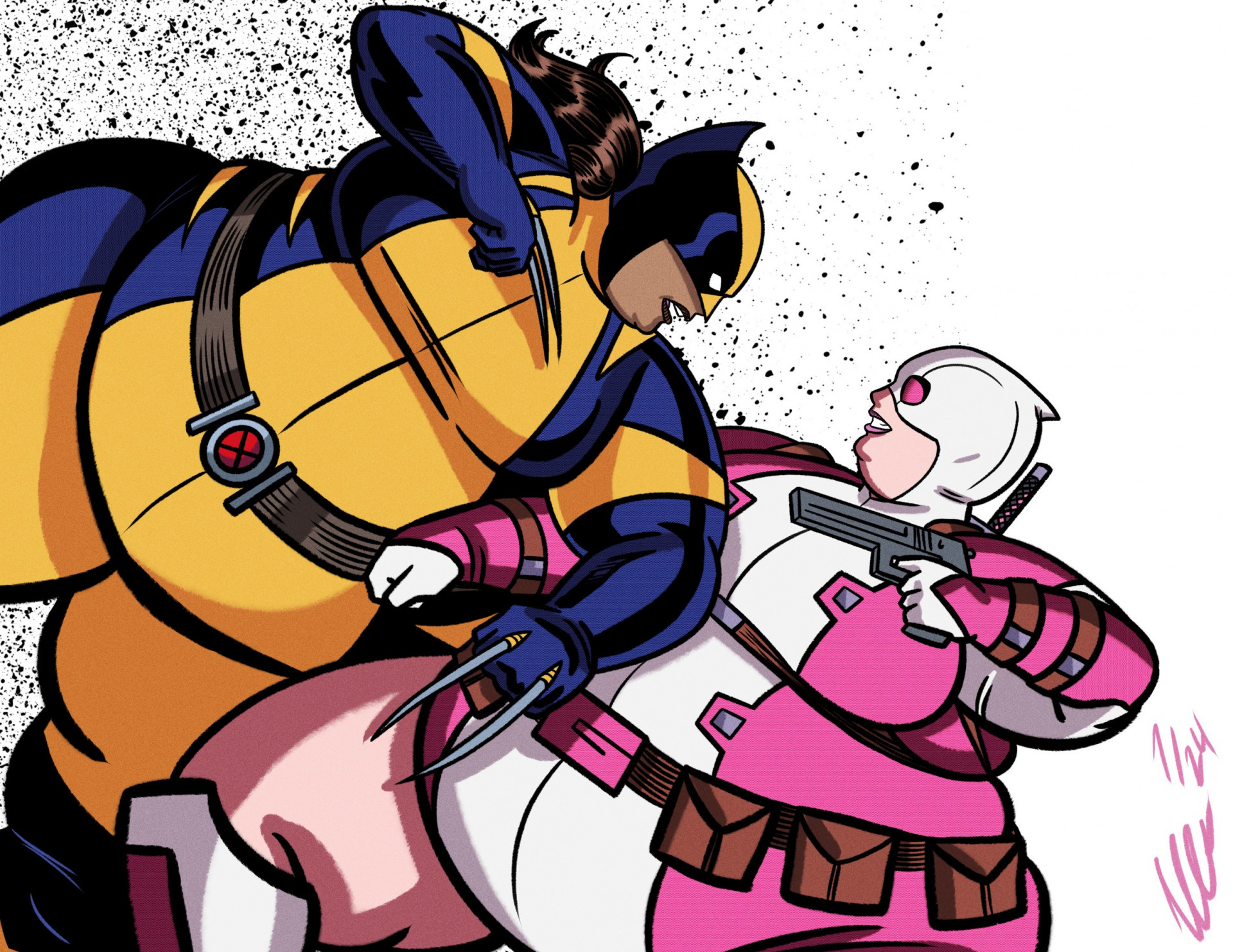 Росомашка и Гвенпул - сыта по горло!