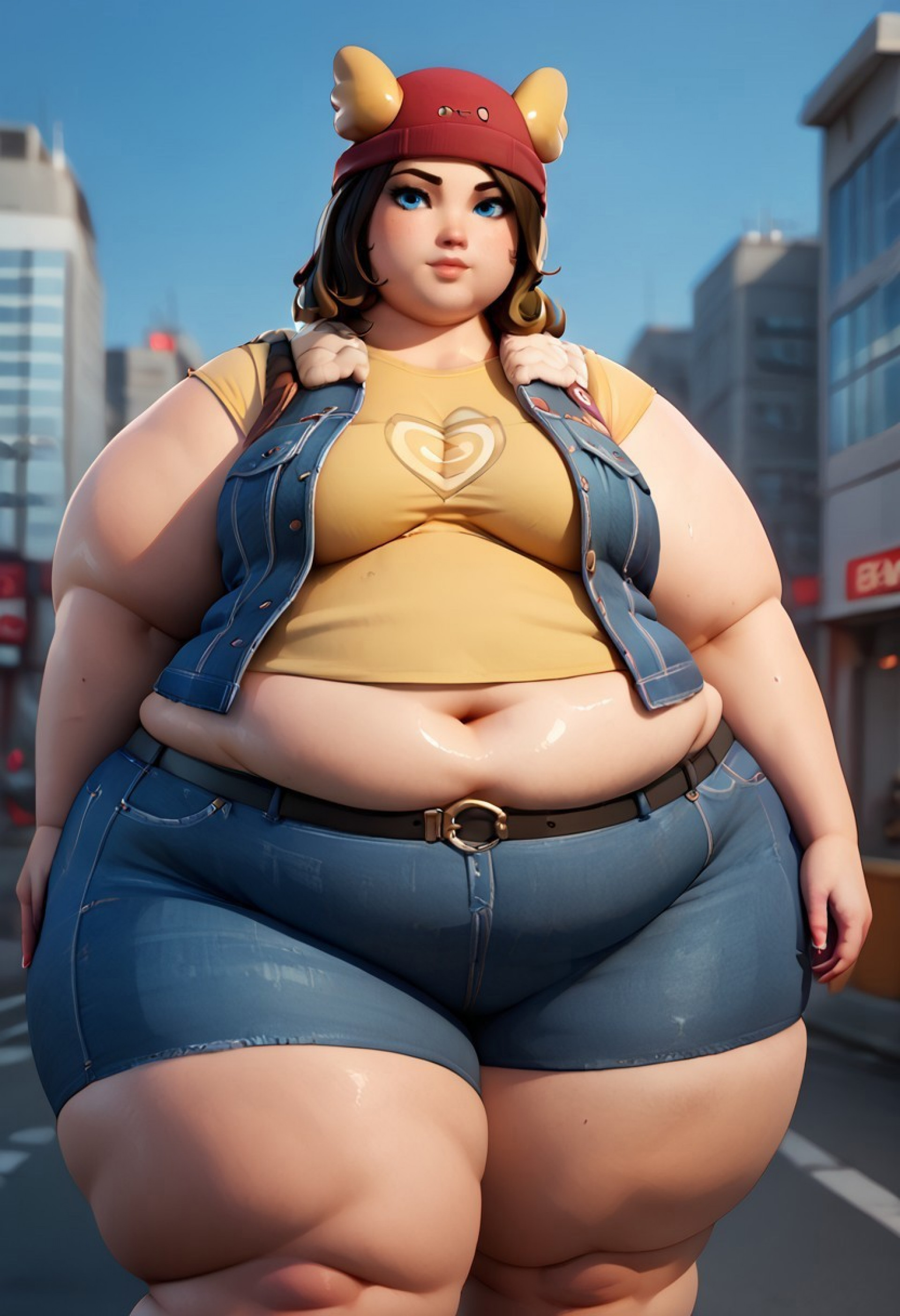 Скай на улице