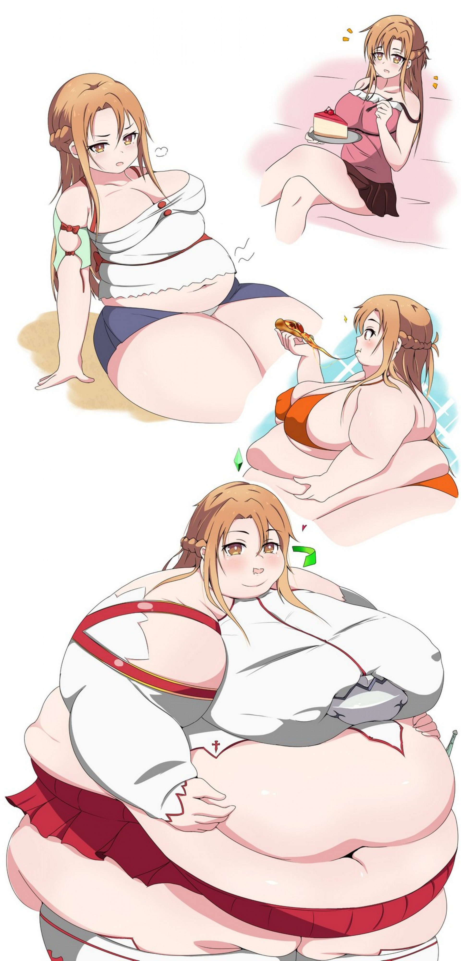 Асуна - прогресс