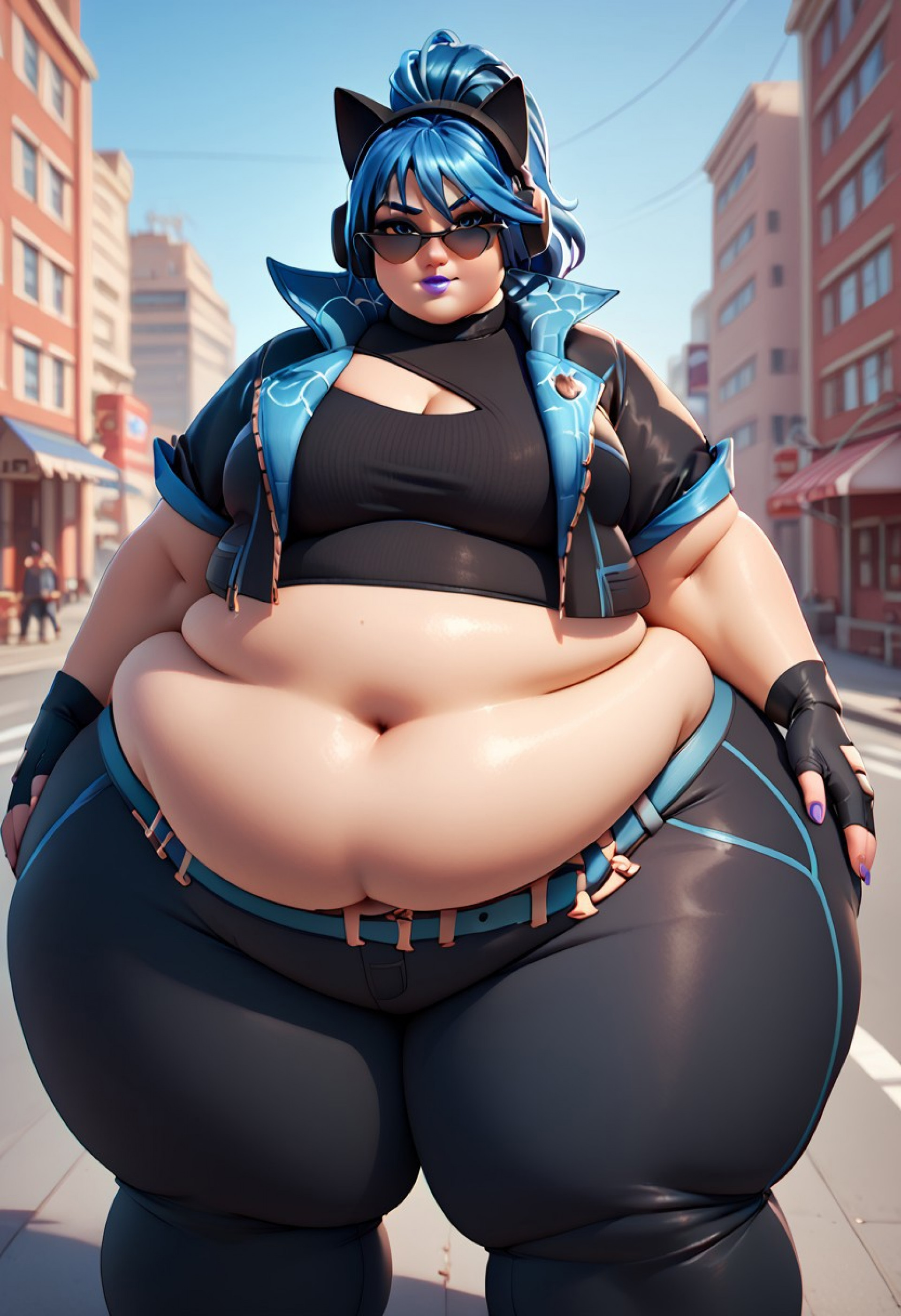 Хоуп на улице