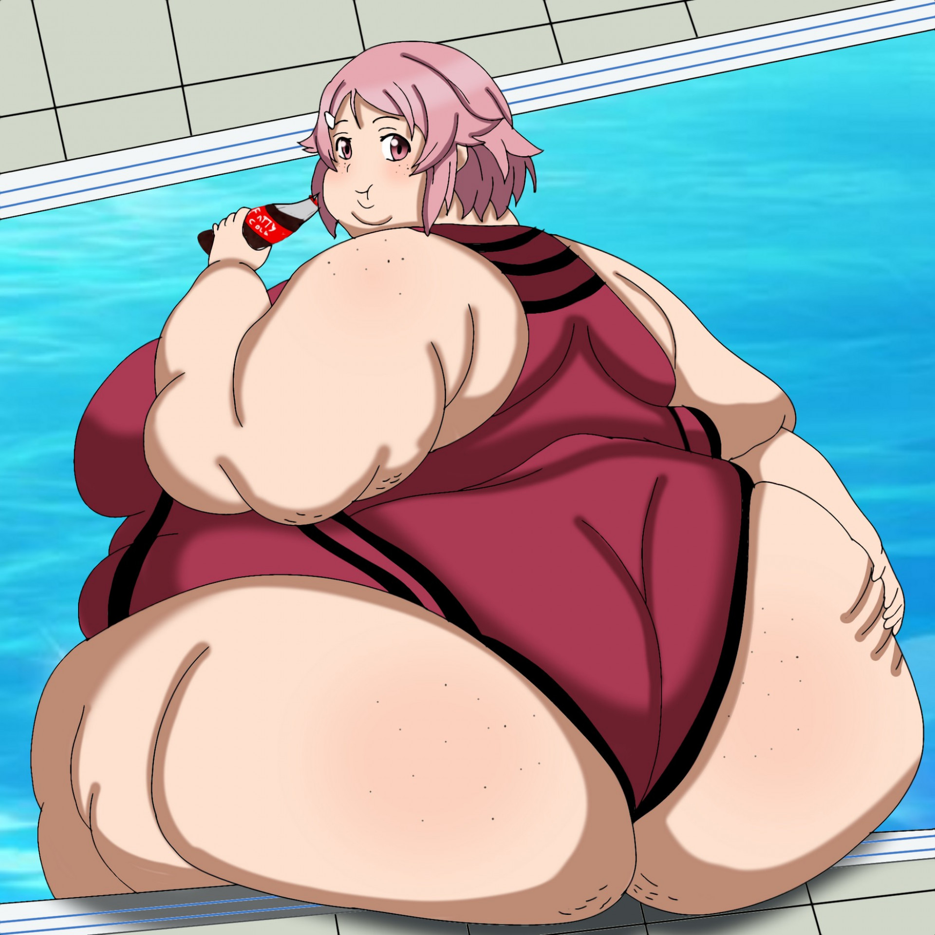 Лизбет в купальнике