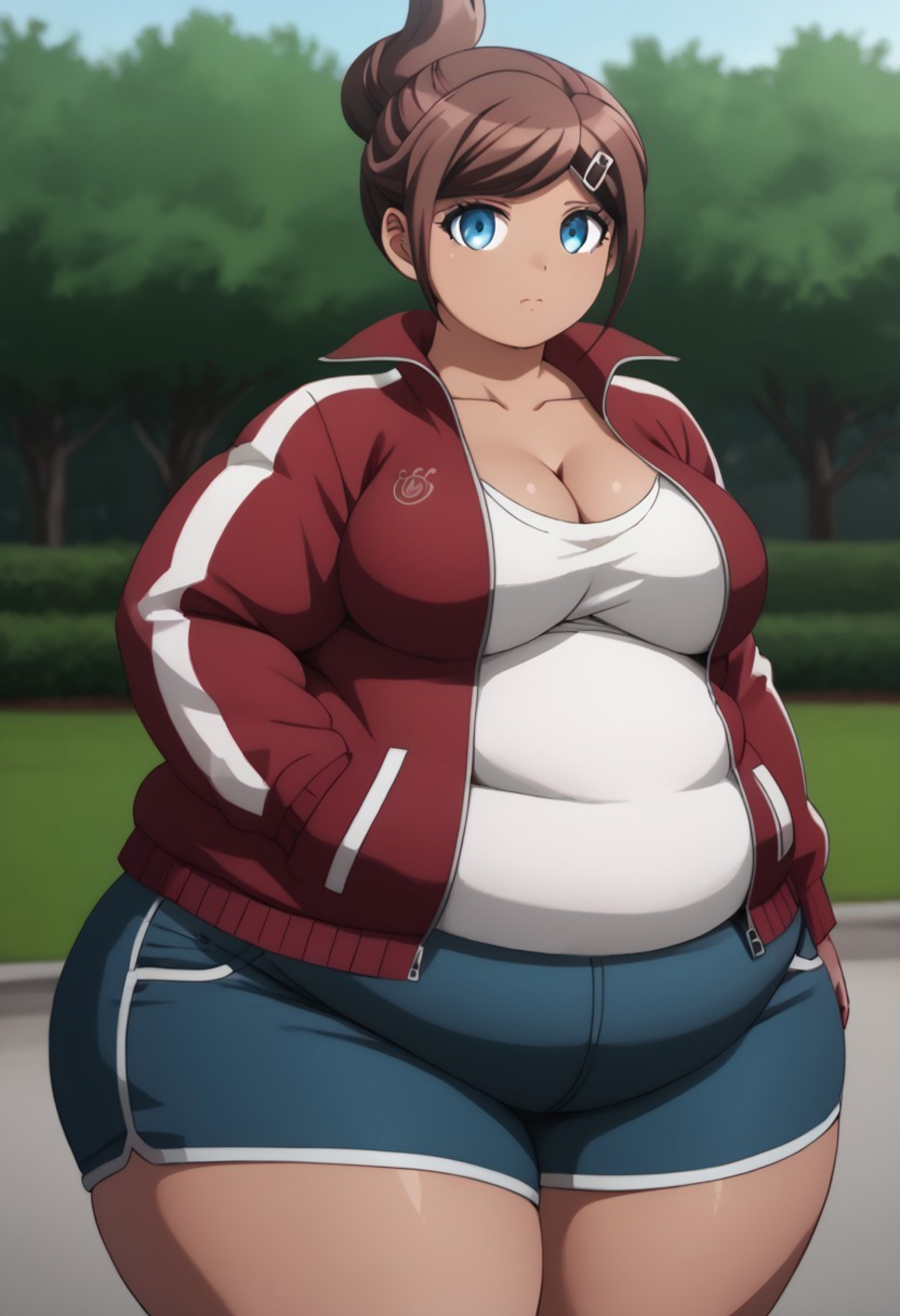 Аой в парке