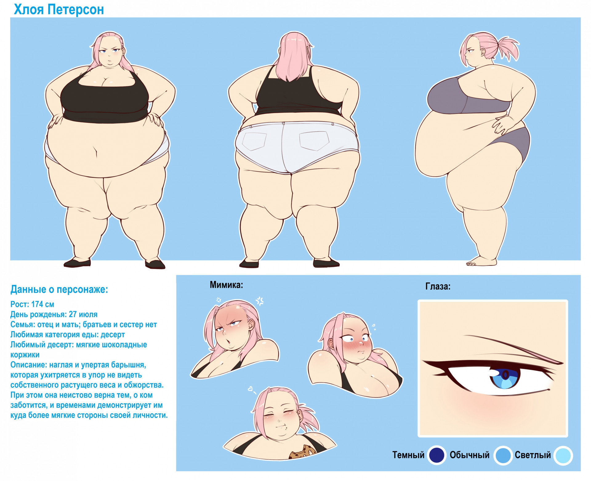 Хлоя - лист персонажа
