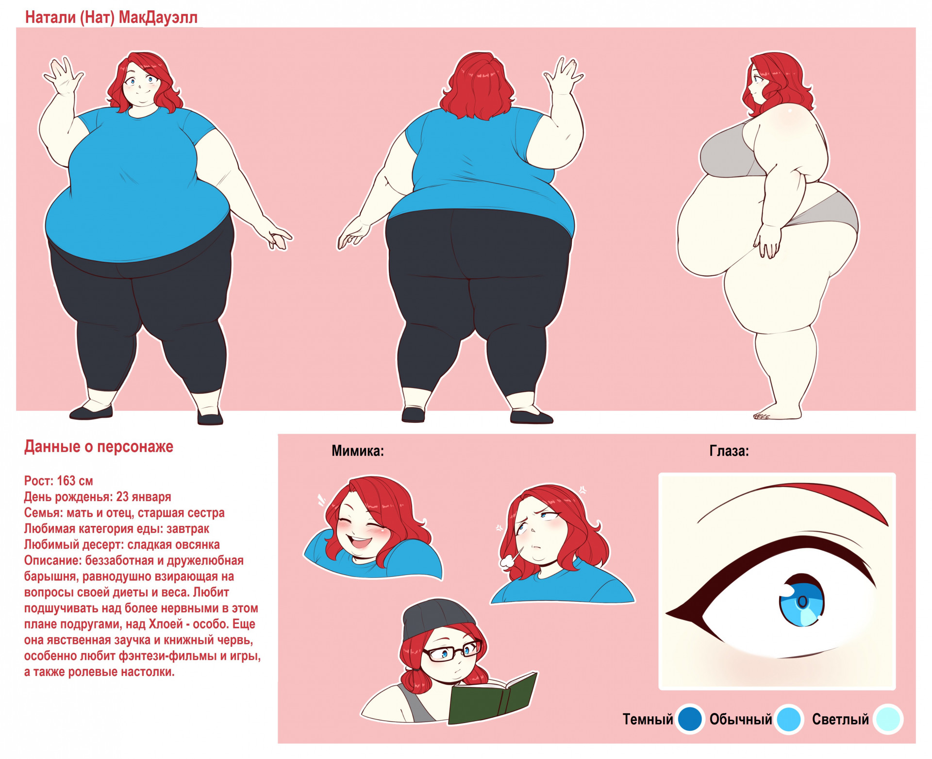 Нат - лист персонажа