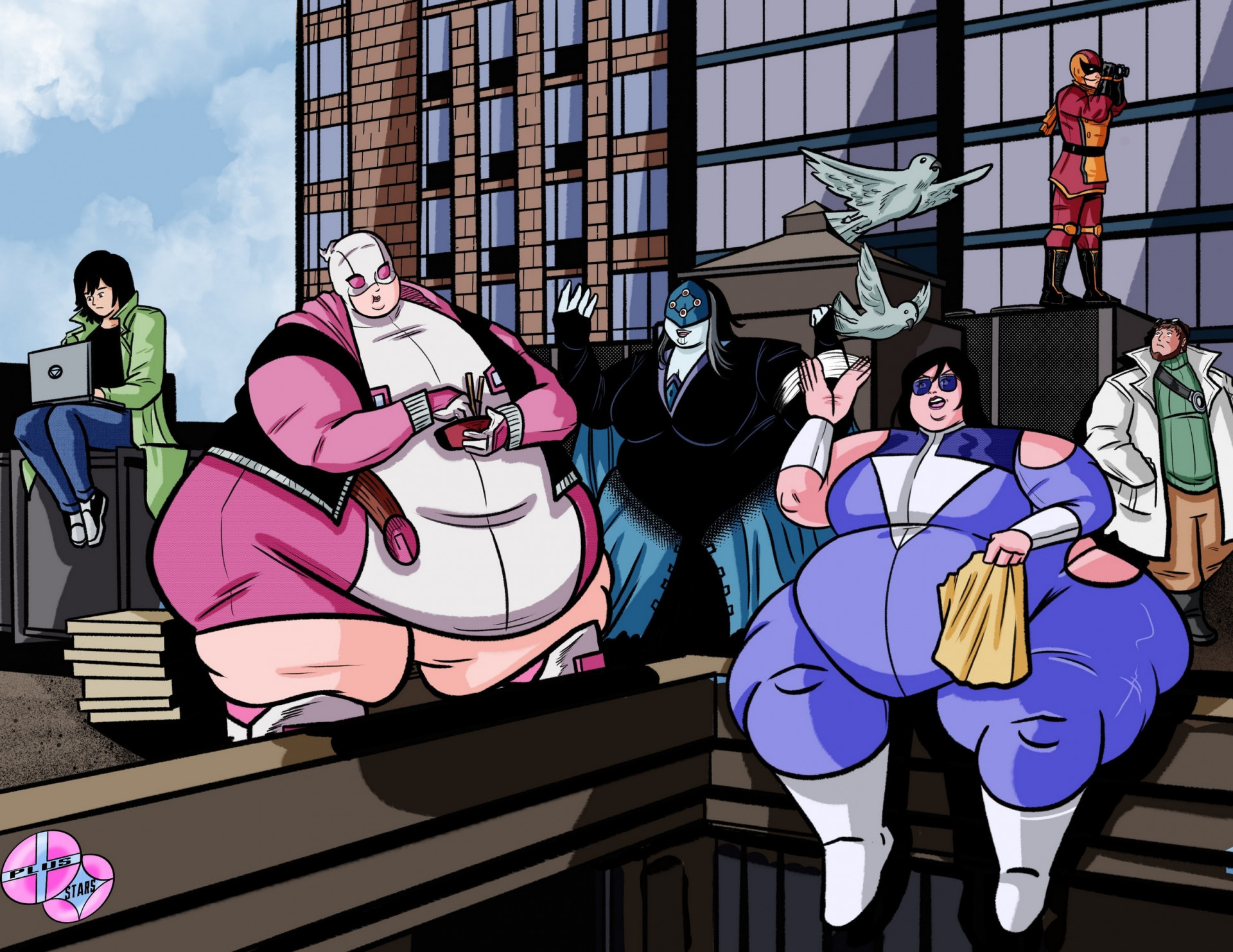 Гвенпул, Дурной Глаз и Ястребоокая - воссоединение