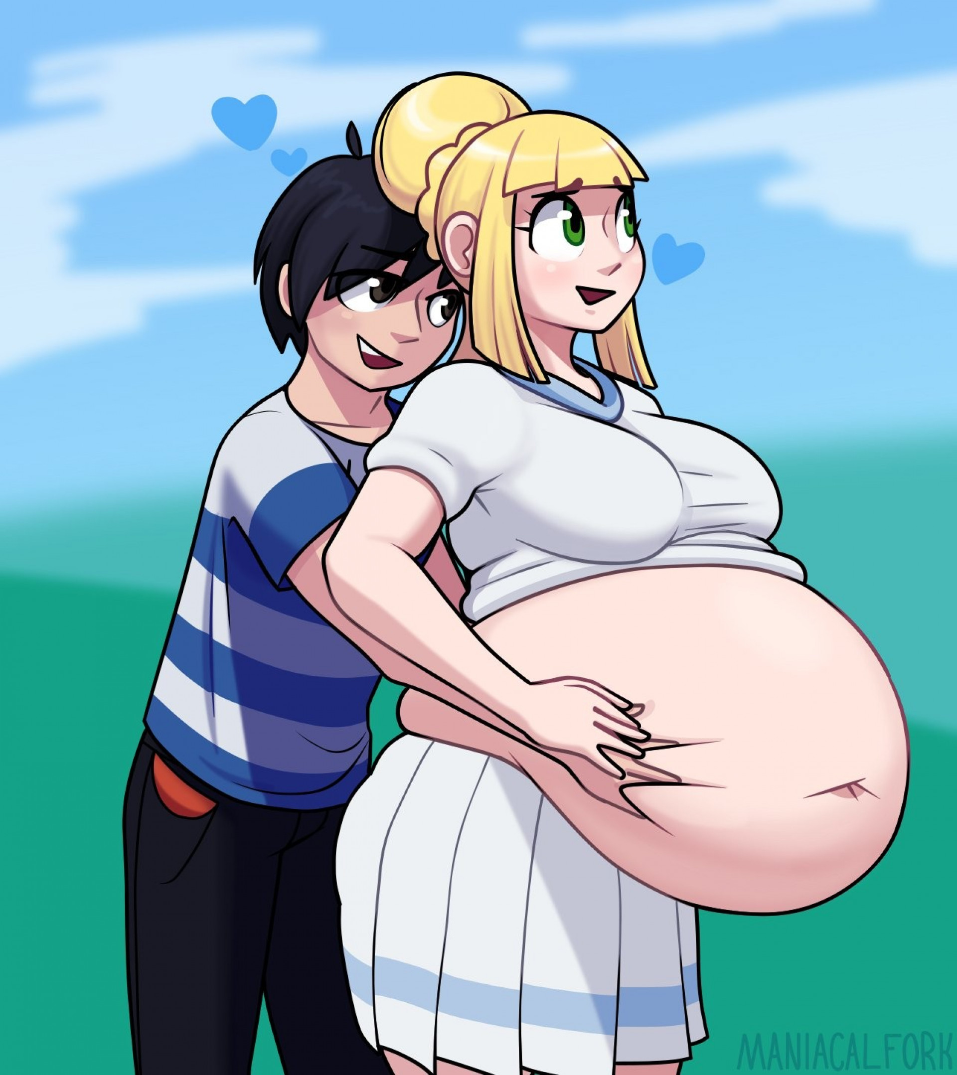 Лилли - пожмякать пузико