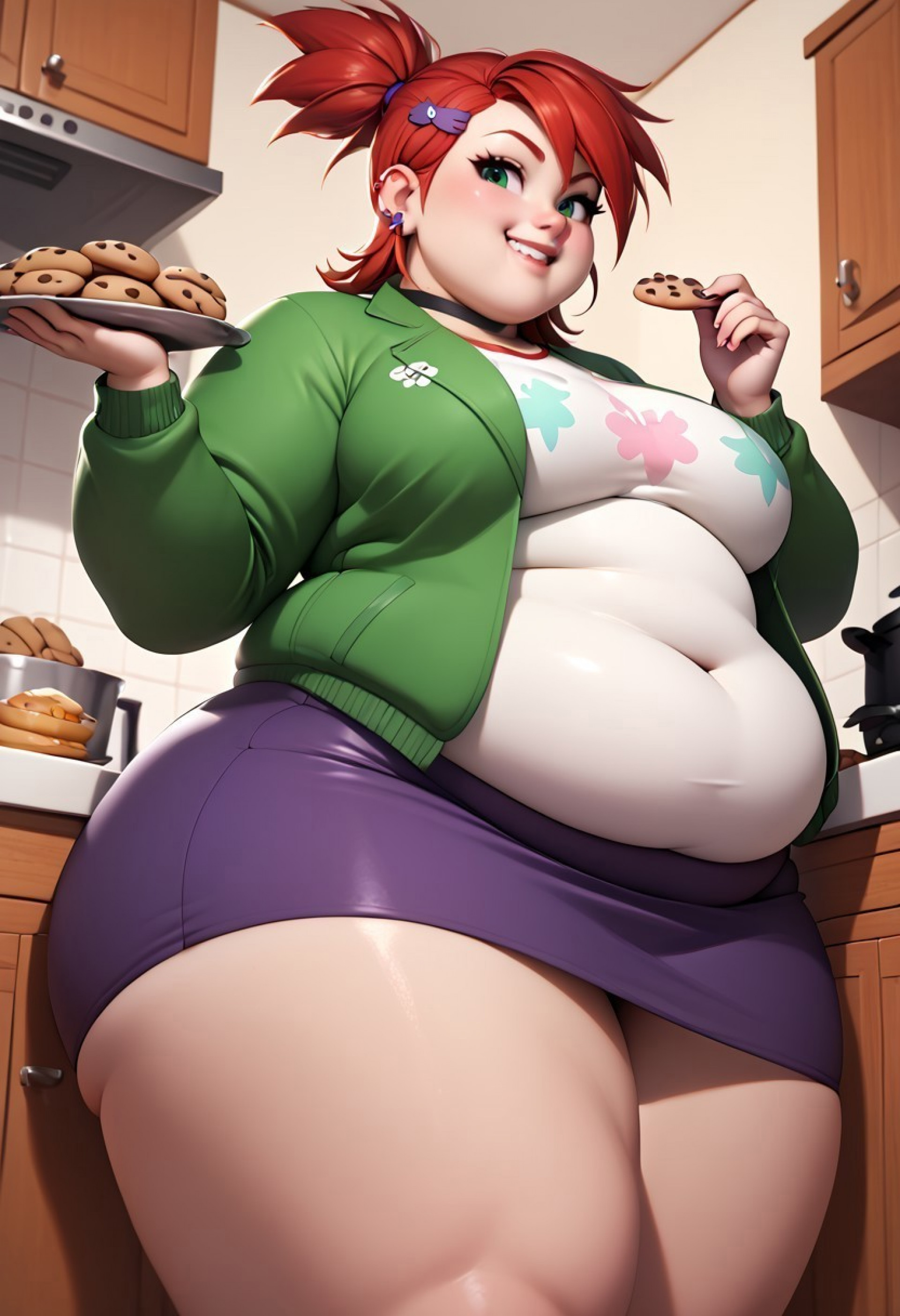 Тарелка печенек