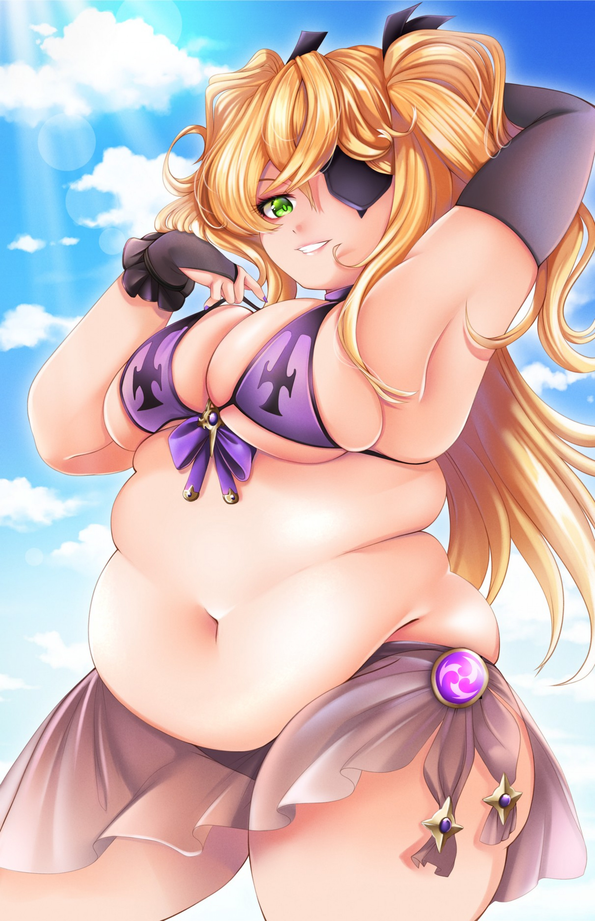 Фишль на пляжу