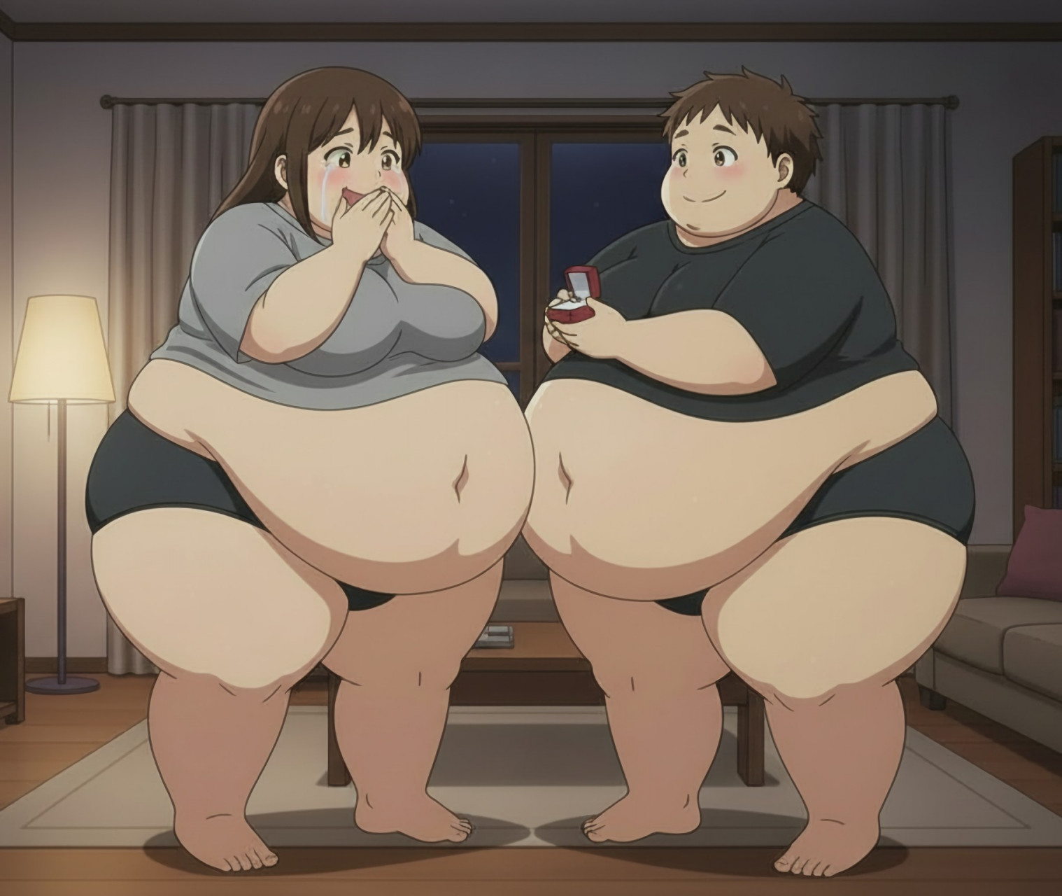 Лиза и Крис (OC fanf7rew2d)