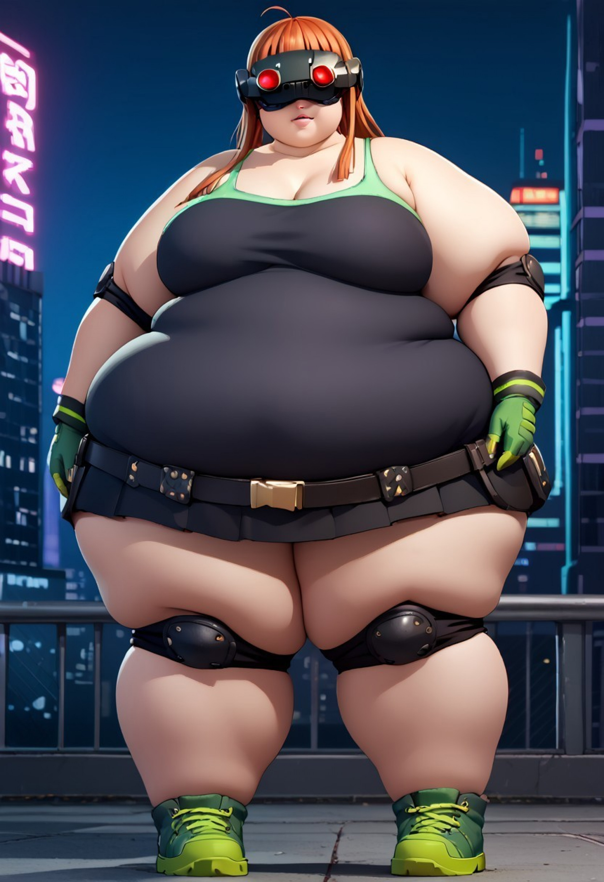 Футаба на крыше