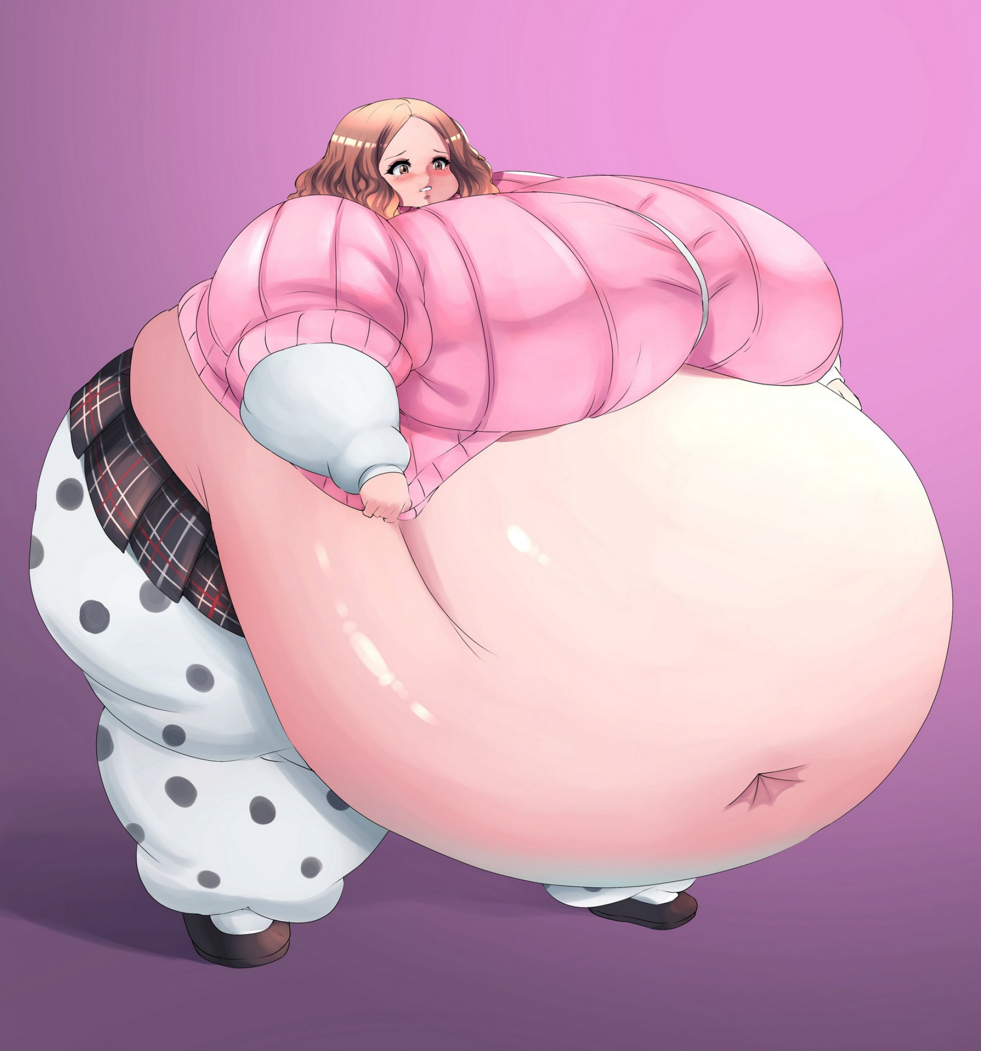 Хару с громадным пузом