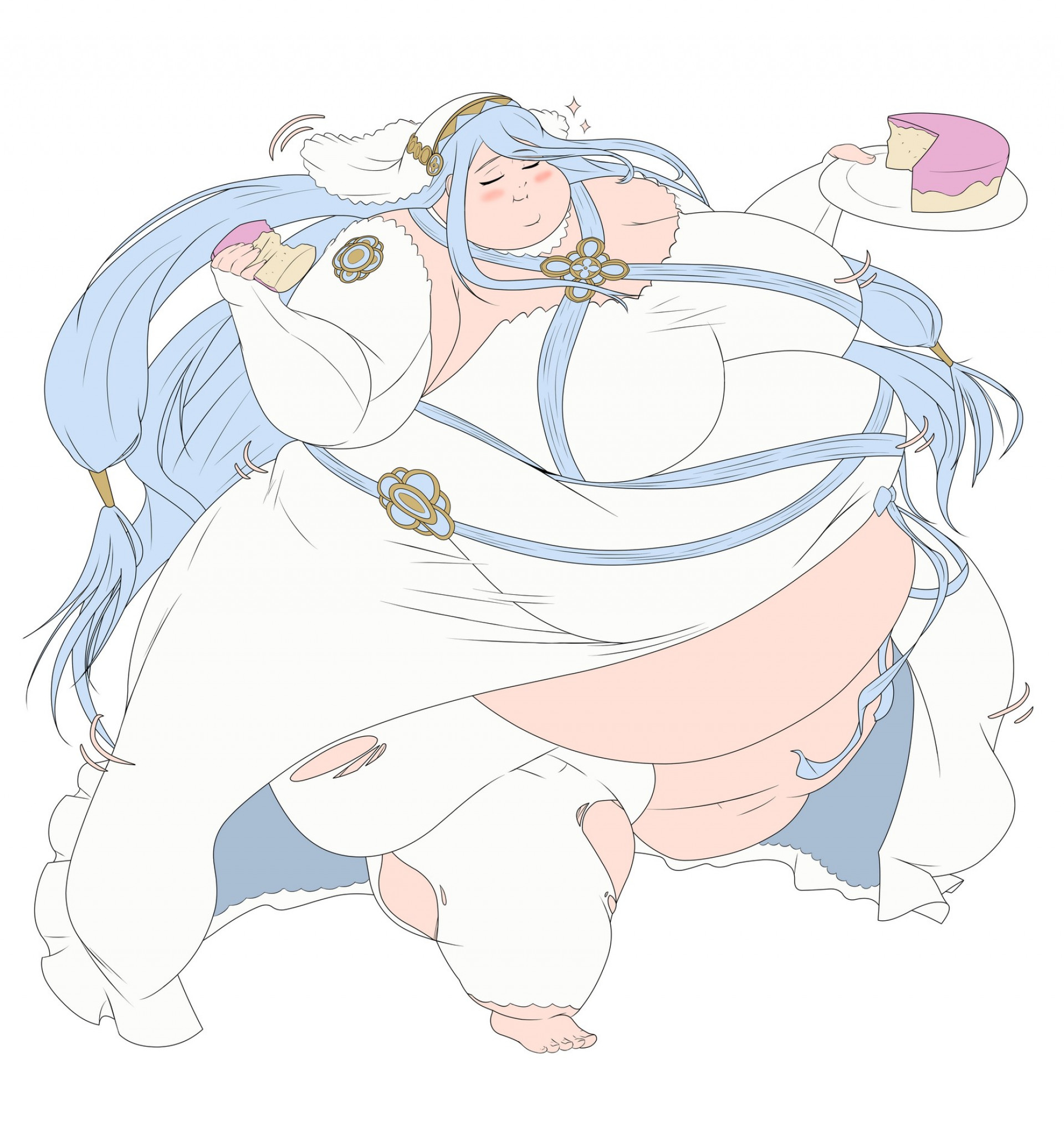 Азура и счастливый тортик