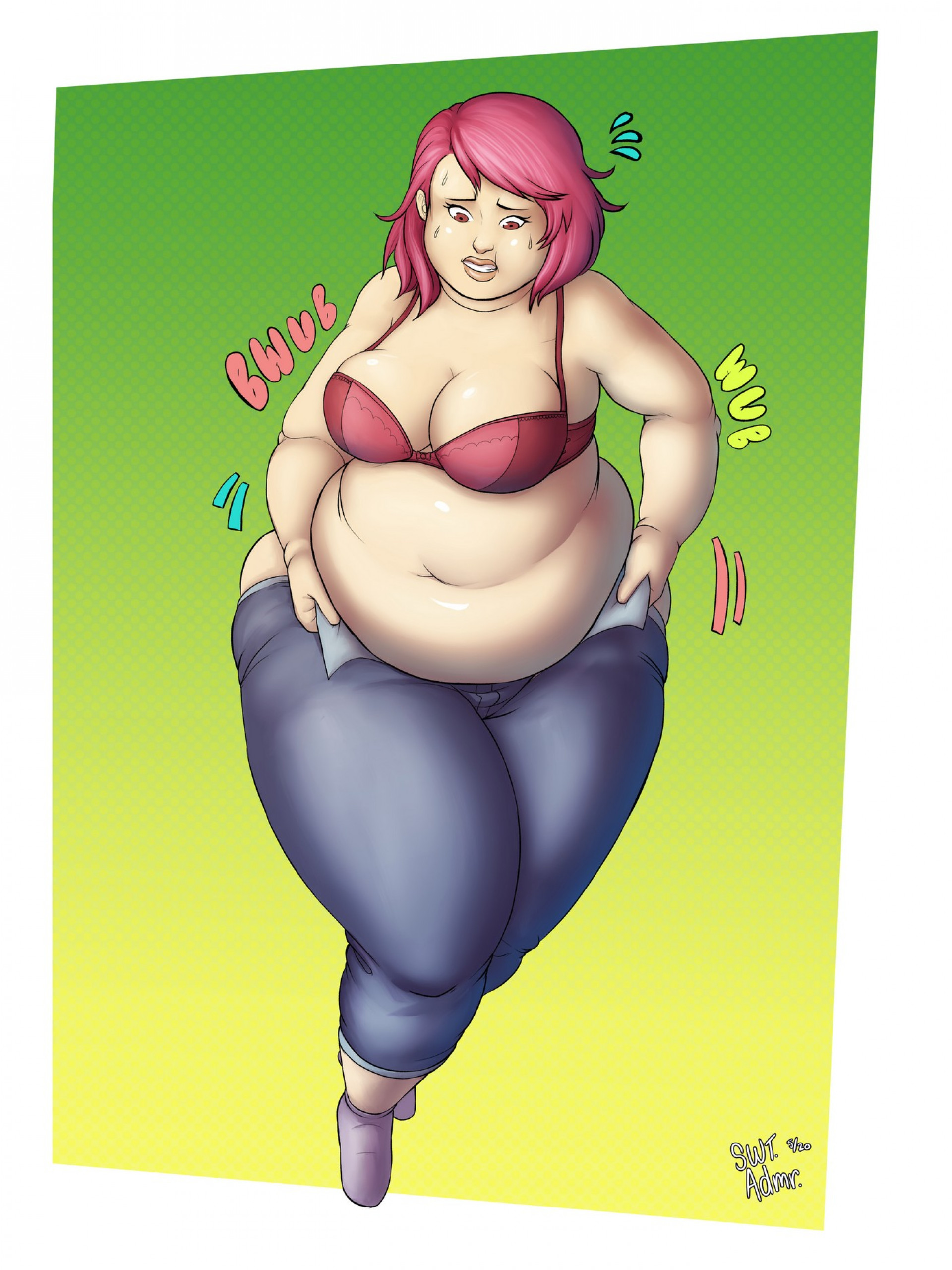 Мика - джинсы тесноваты