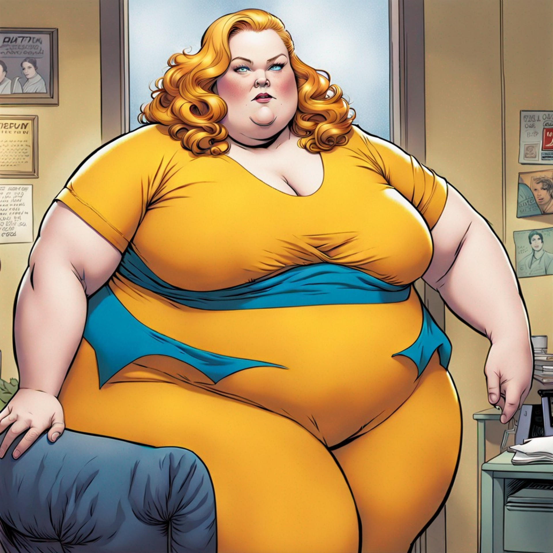 Тина в кресле