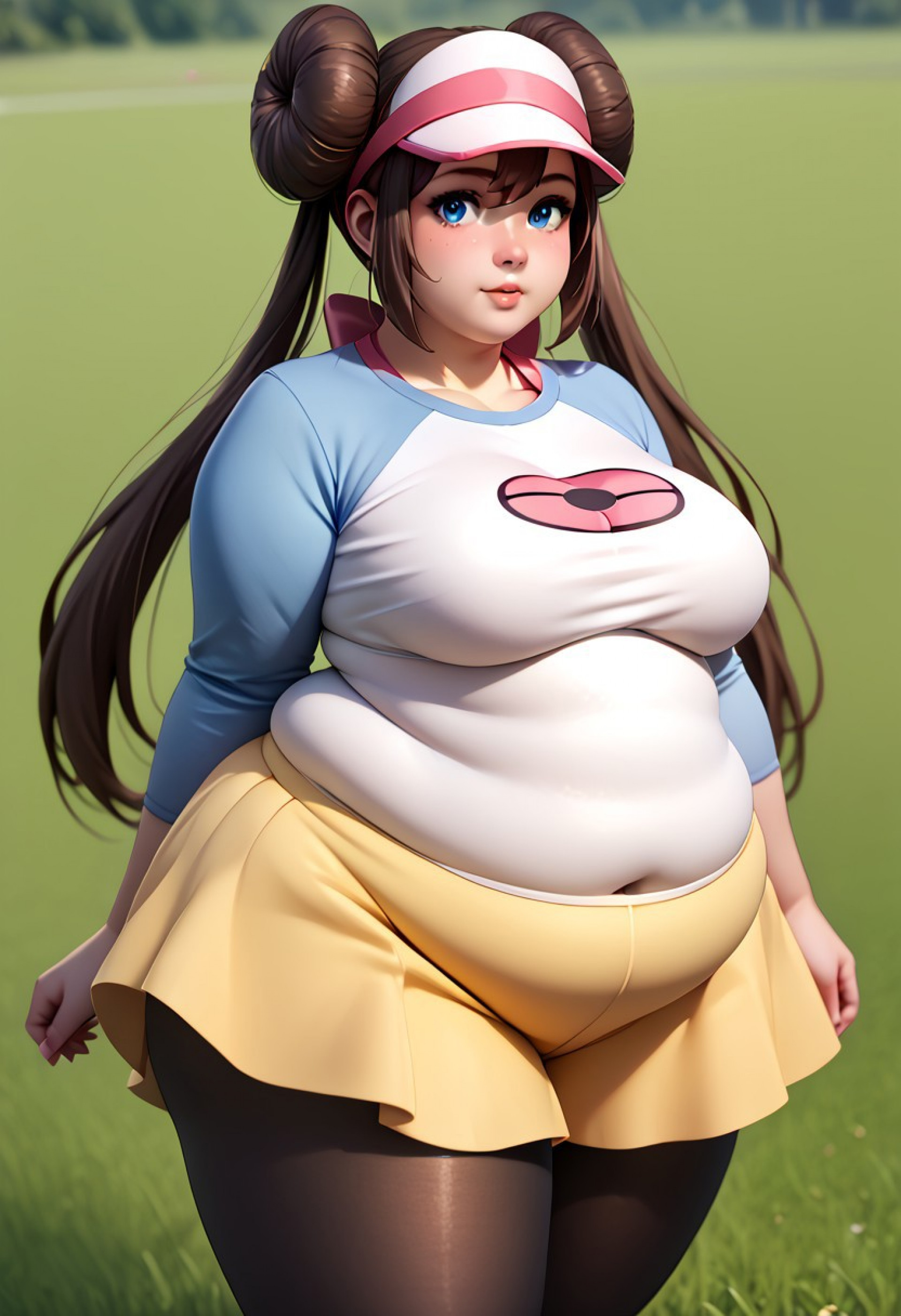 Роза в поле