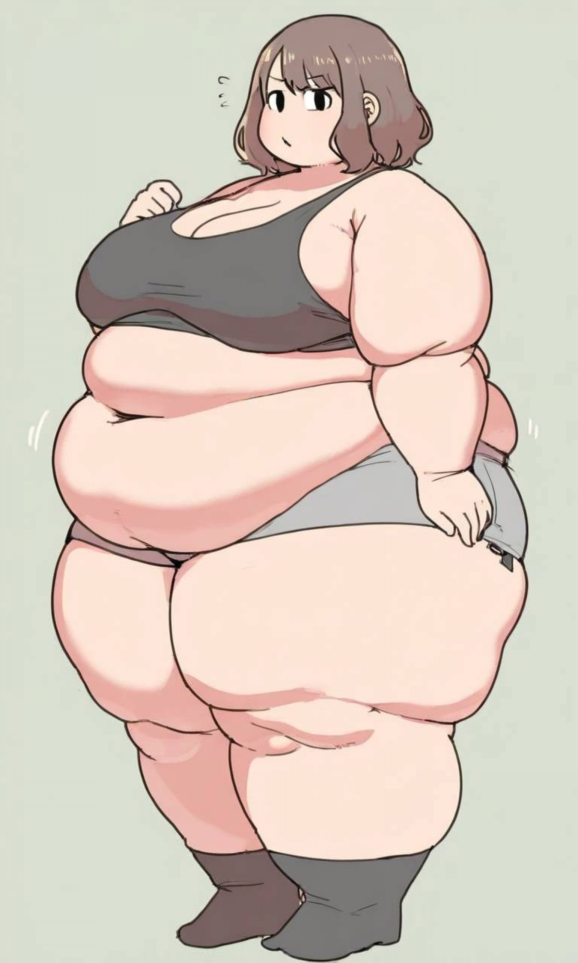 Просто толстая