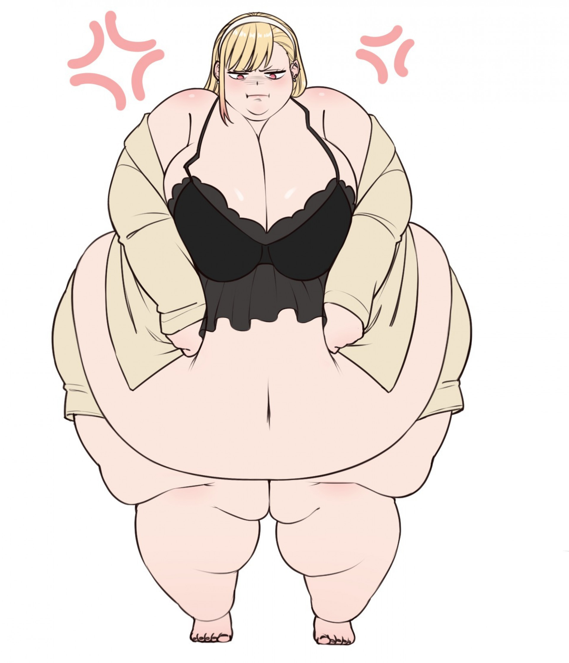 Марин - примерка кардигана