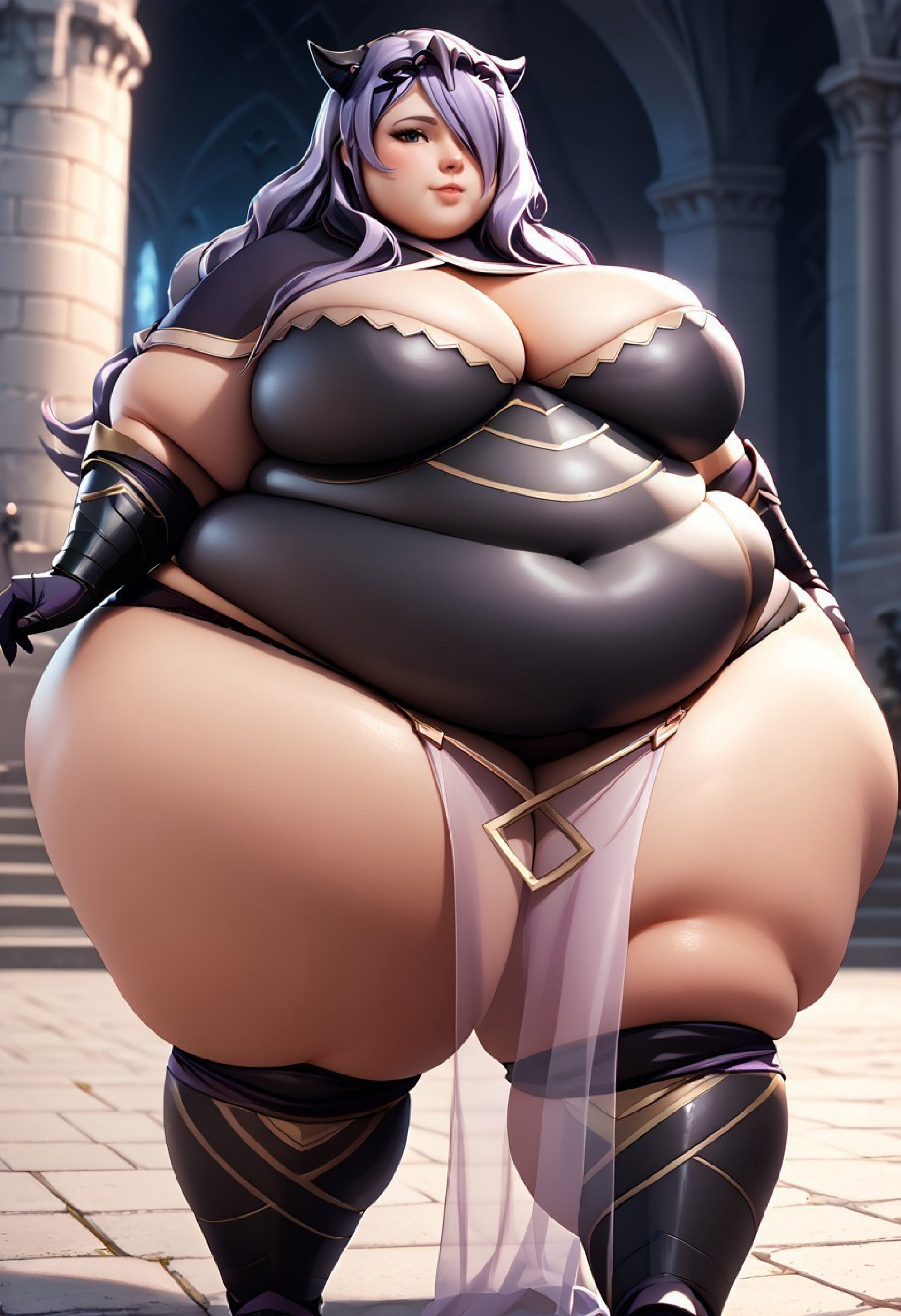 Камилла у храма