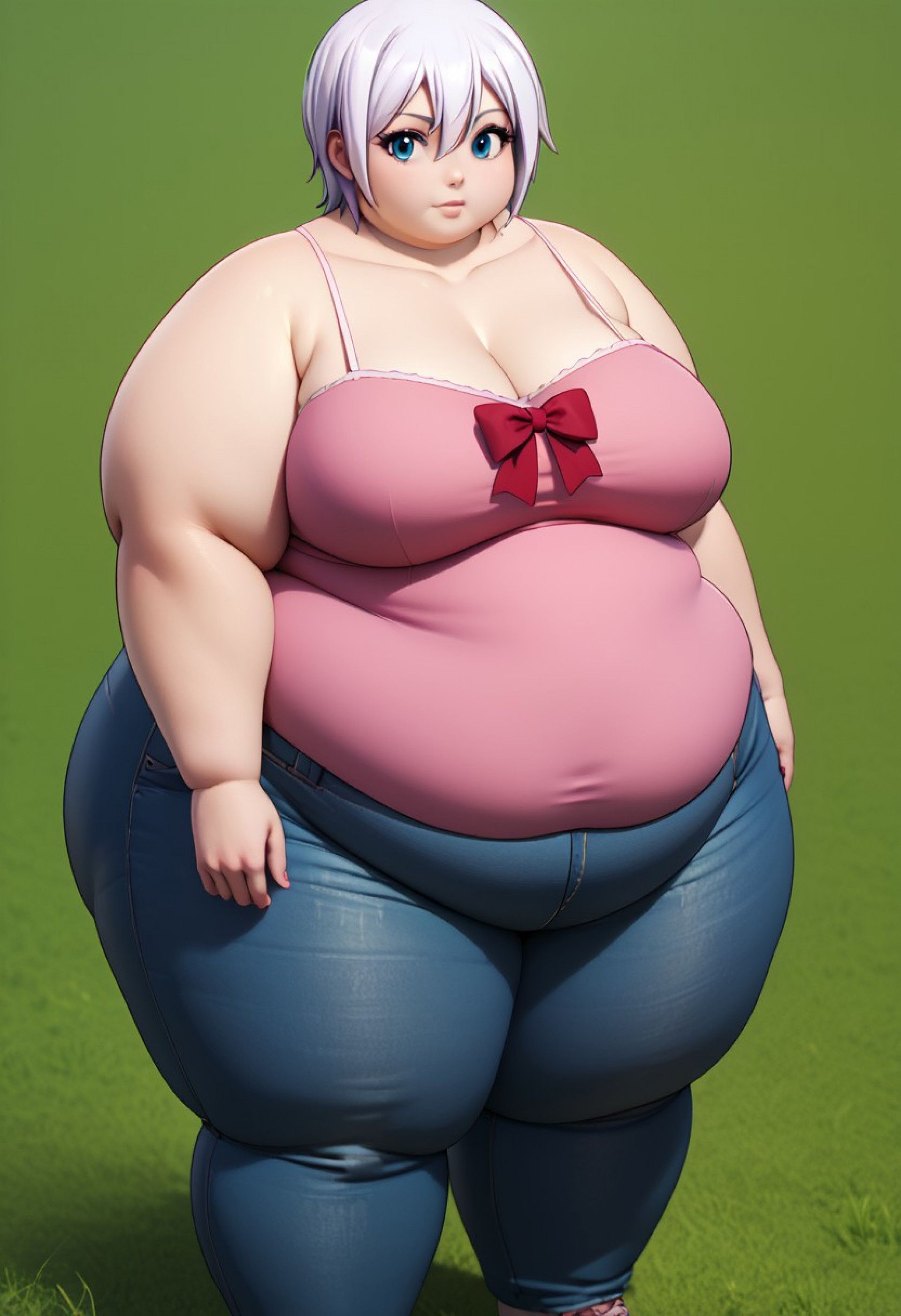 Лисанна в траве